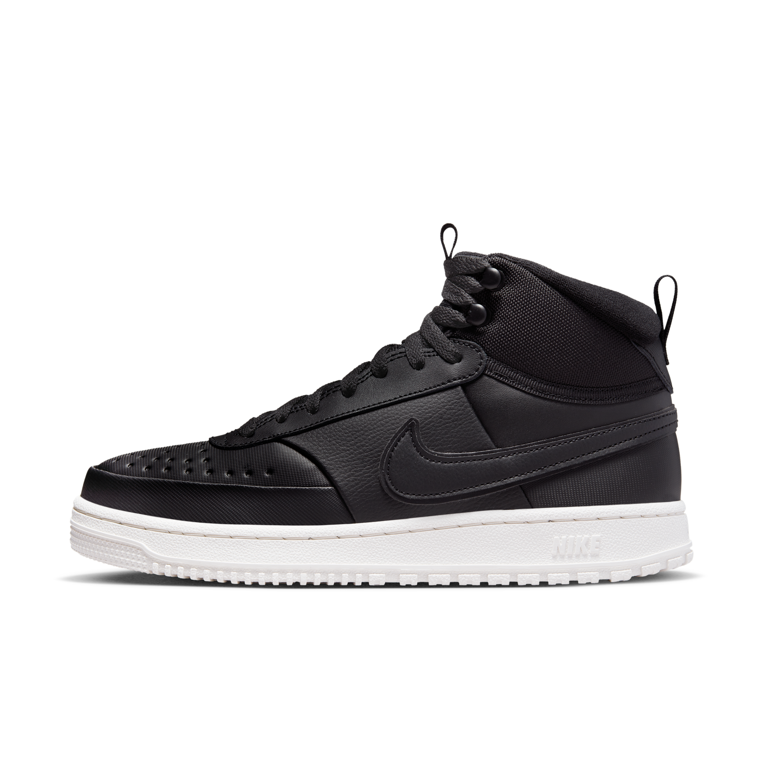 Thumbnail - Nike Court Vision Mid winterfester Schuh (Herren) - Schwarz