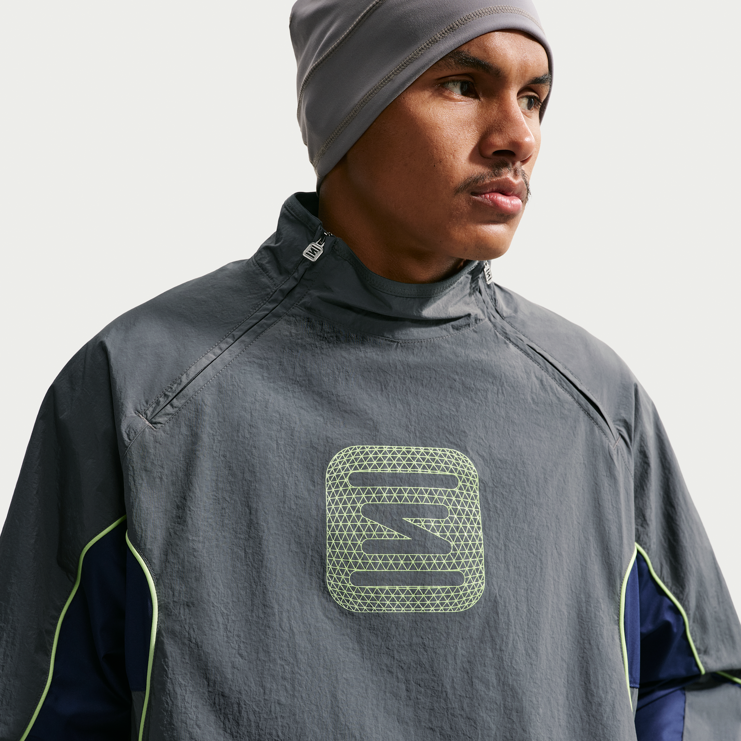 Giacca in tessuto Nike - Uomo - Grigio