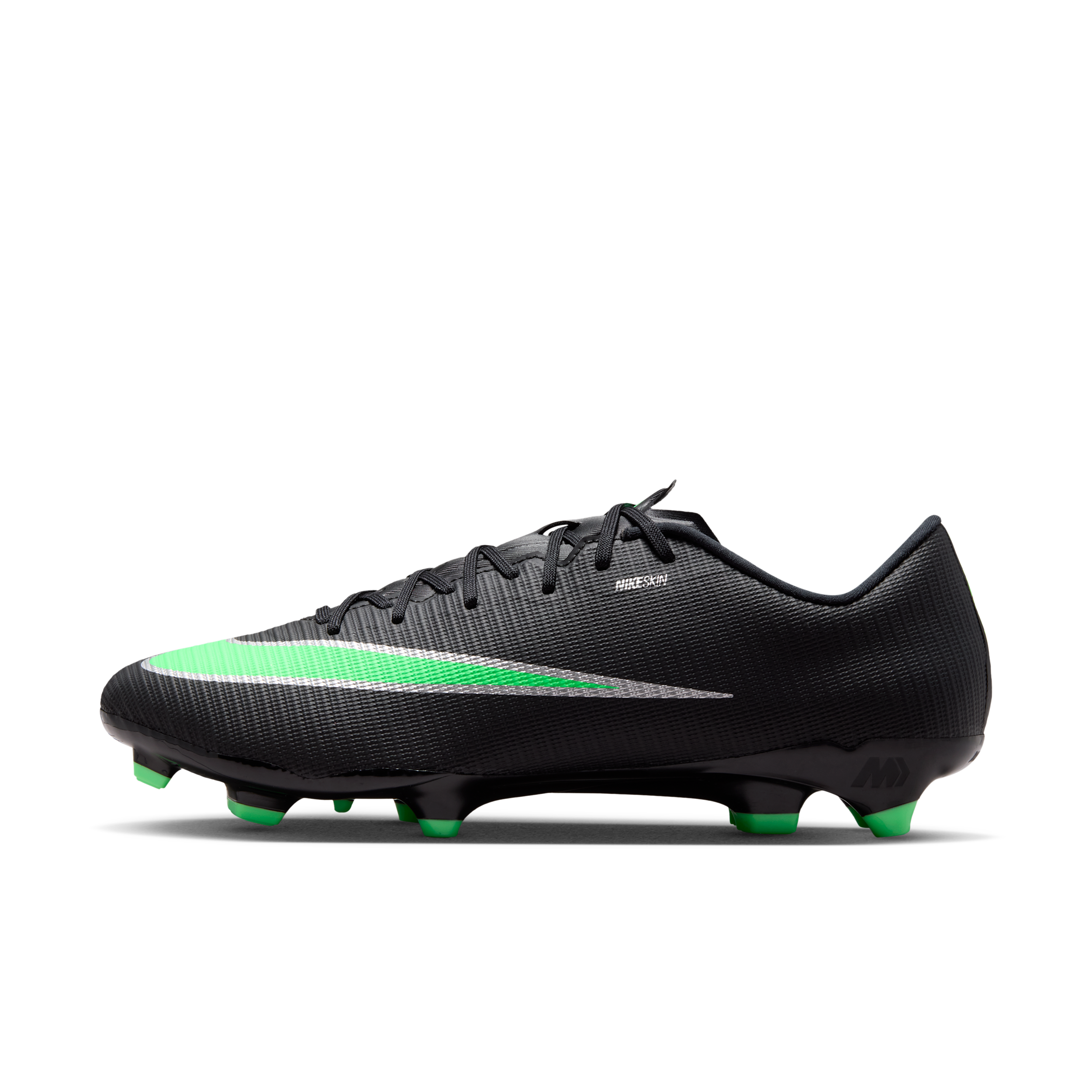 Korki piłkarskie z niską cholewką na różne typy nawierzchni Nike Mercurial Vapor 17 Academy - Czerń