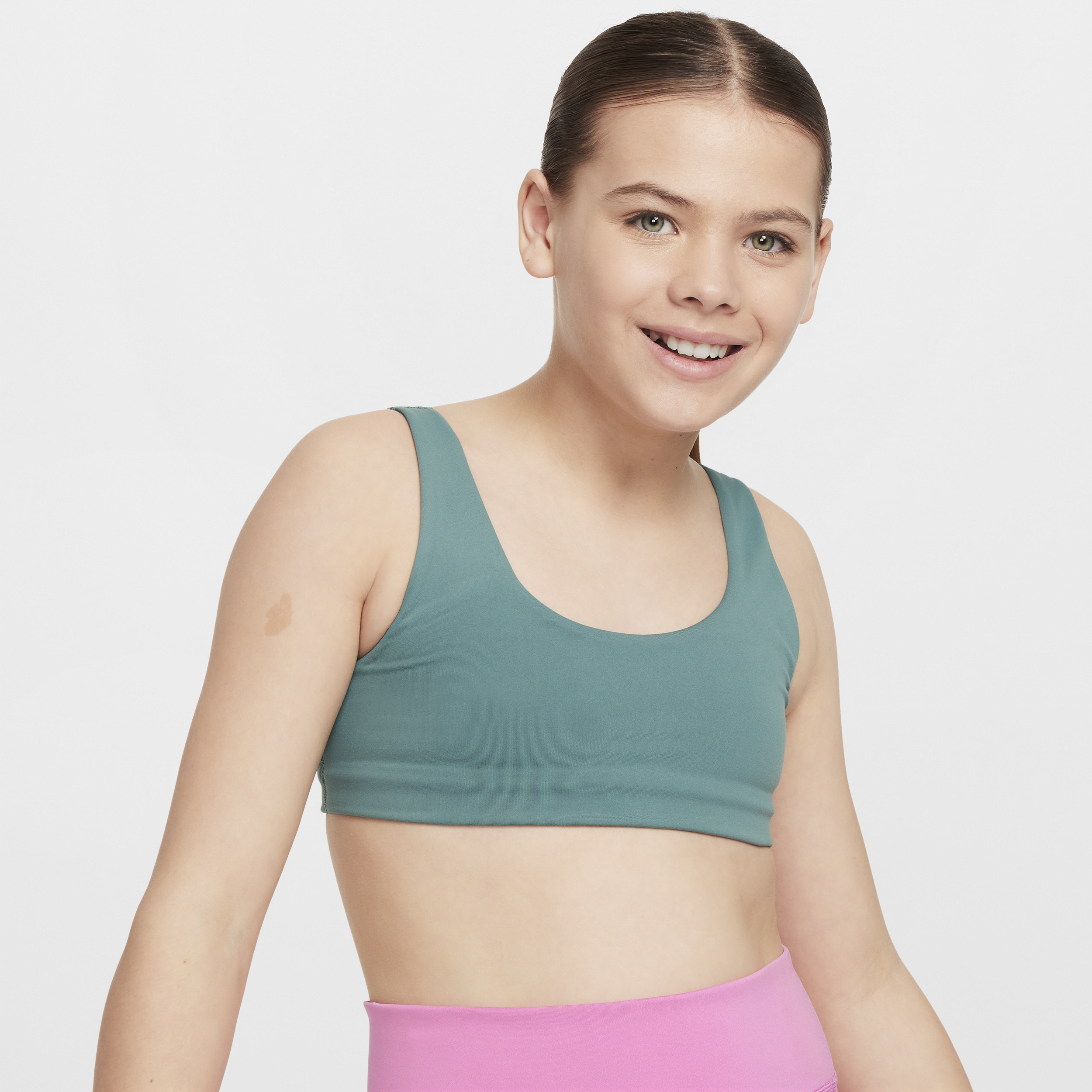 Nike Alate All U sport-bh voor meisjes - Groen