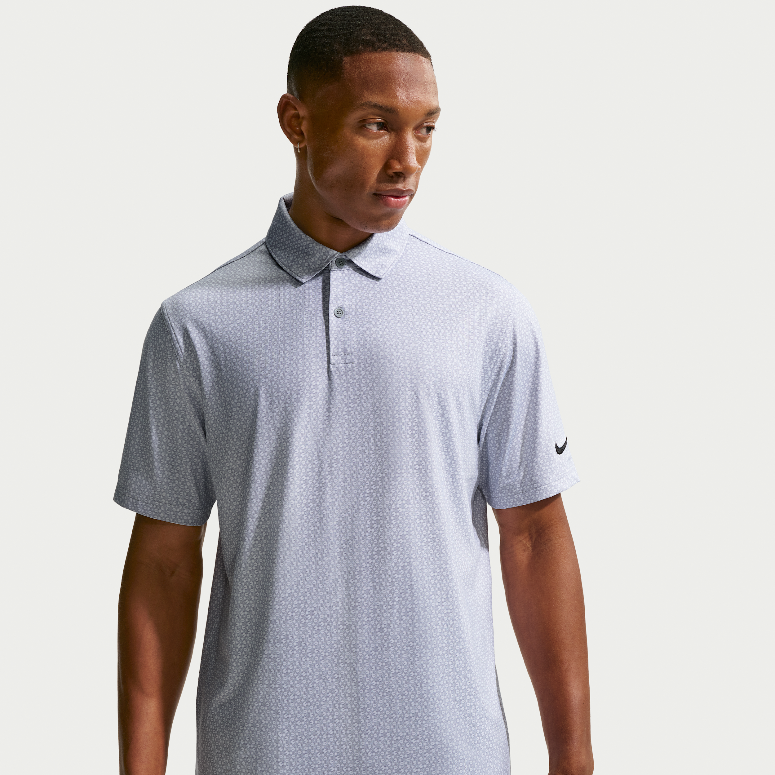Thumbnail - Nike Velocity Dri-FIT Golf-Poloshirt (Herren) - Grau