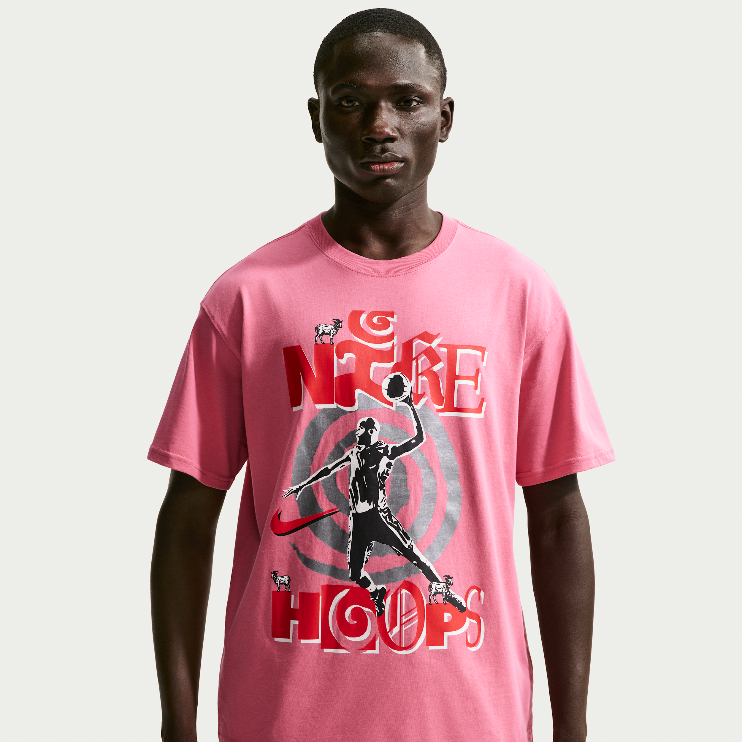 Thumbnail - Nike Basketball-T-Shirt (Herren) - Pink
