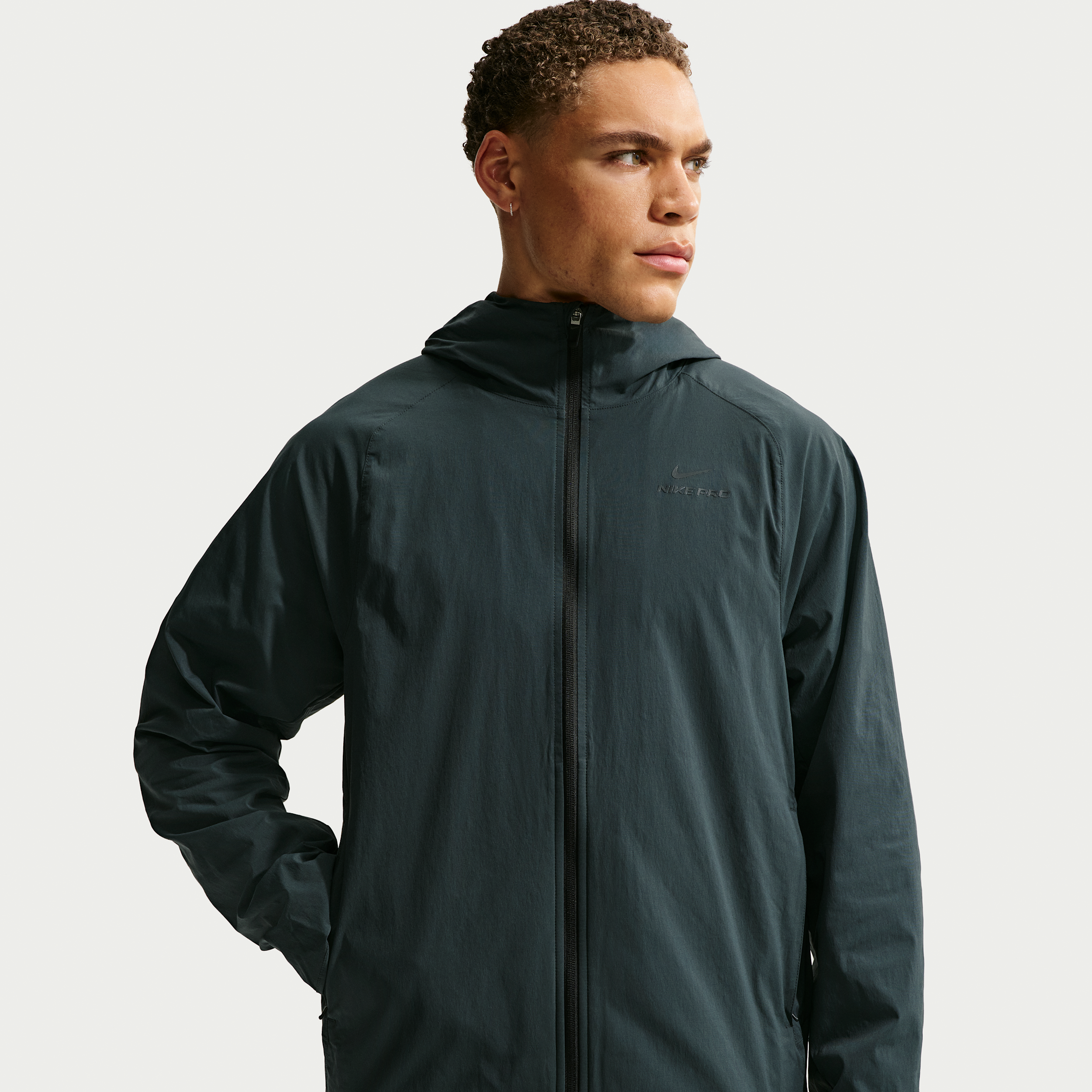 Thumbnail - Nike Pro Octa Therma-FIT ADV Jacke (Herren) - Grün