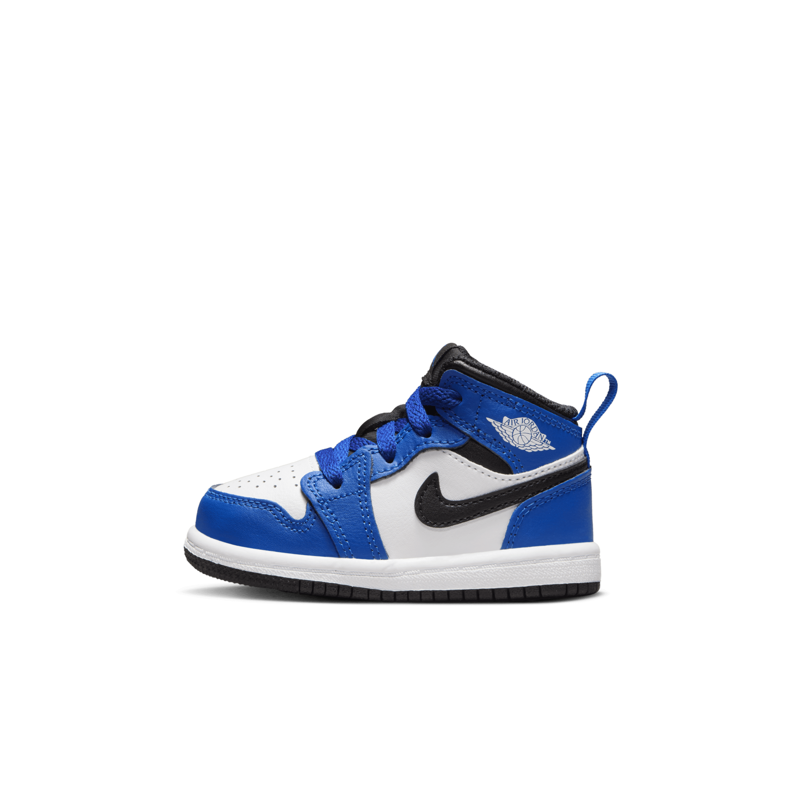 Chaussure Jordan 1 Mid pour Bébé et Petit enfant - Bleu