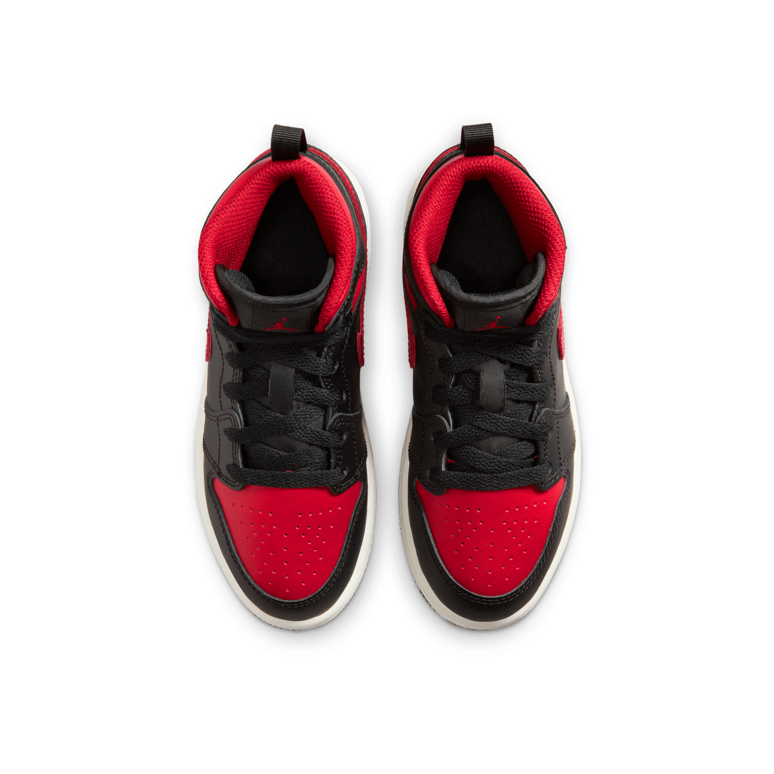 Chaussure Jordan 1 Mid pour jeune enfant - Noir