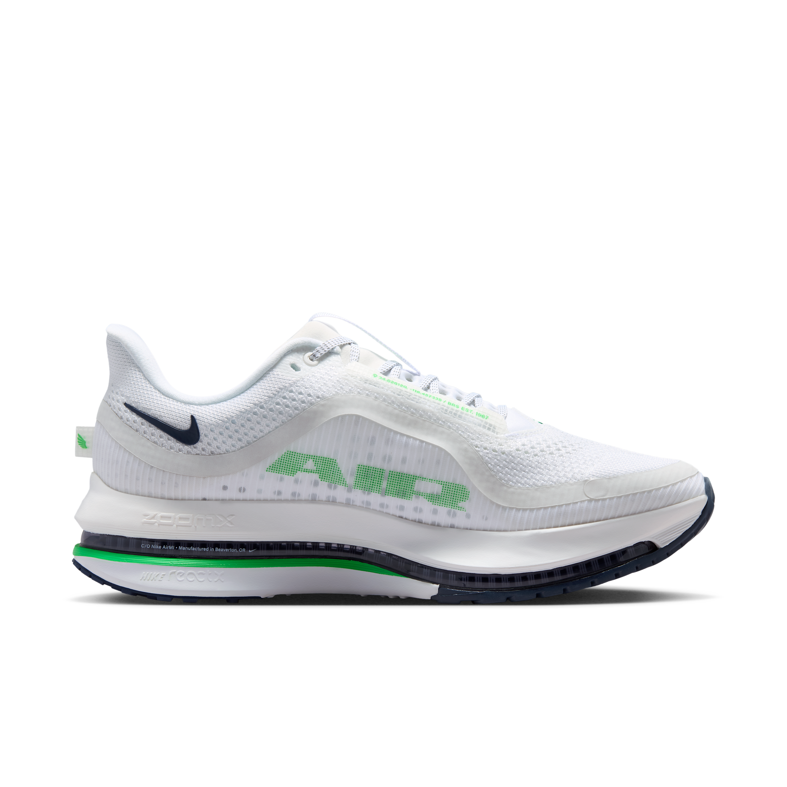 Nike Pegasus Premium Men's Road Running Shoes - White - HQ2592-110