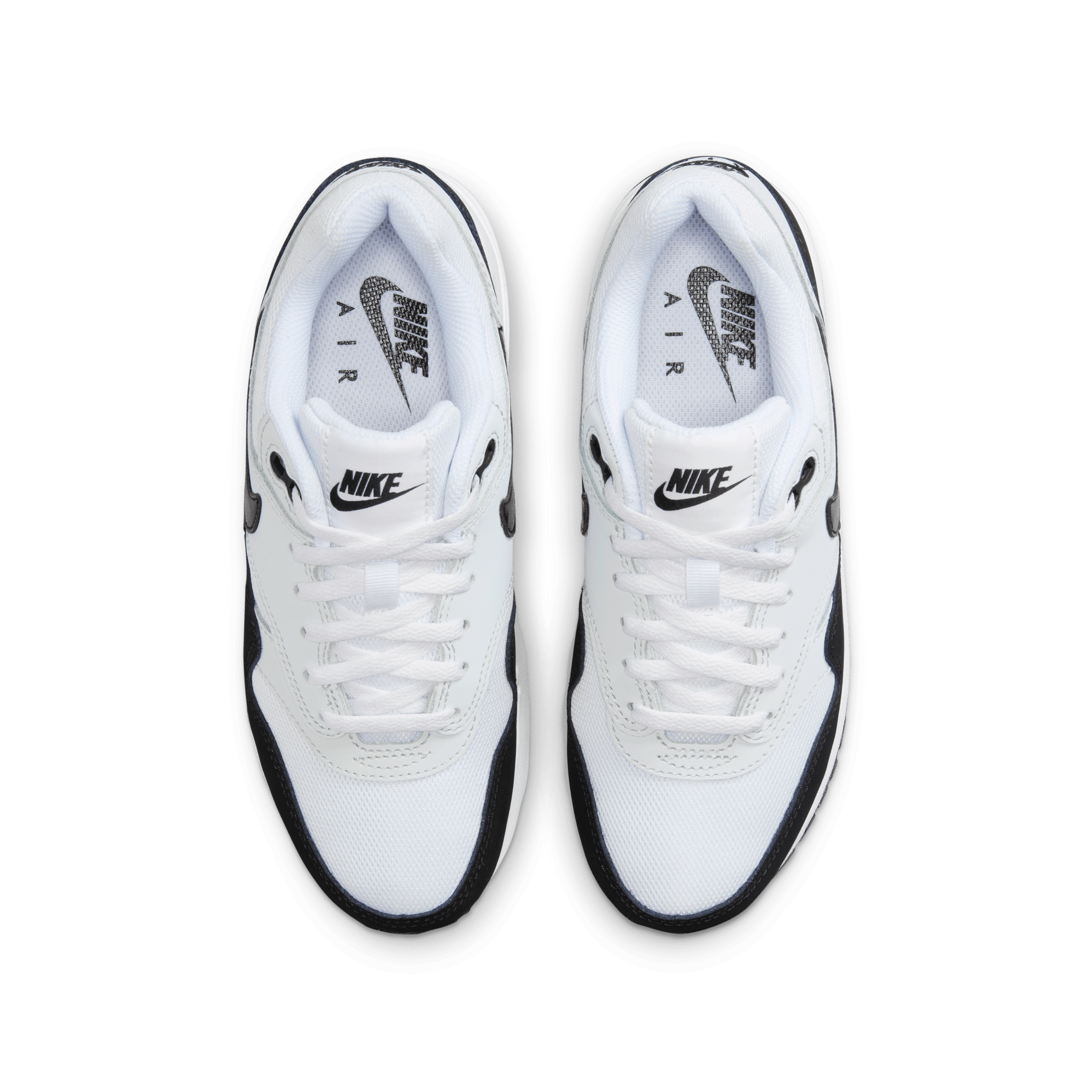 Chaussure Air Max 1pour ado - Blanc