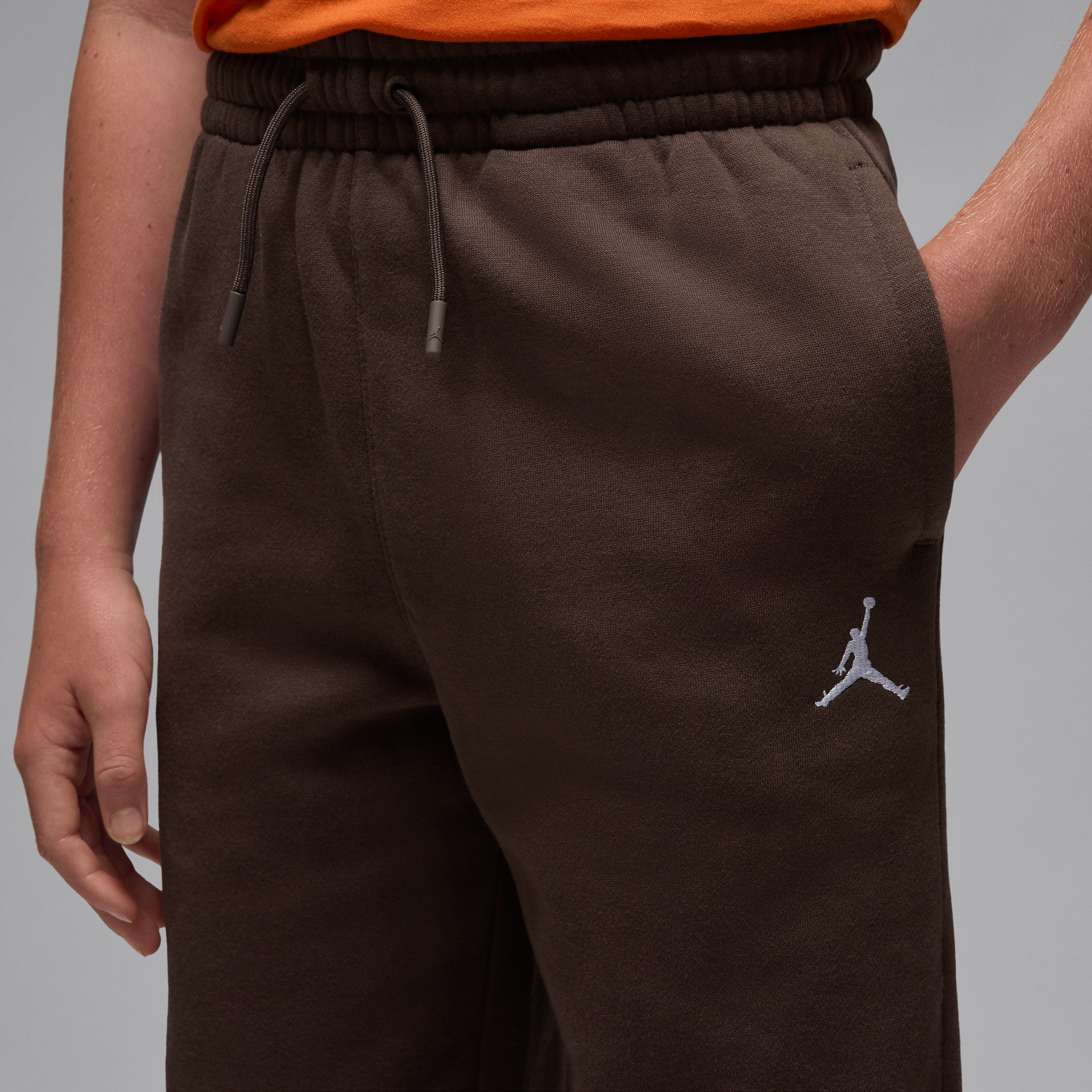 Thumbnail - Jordan Brooklyn Fleece-Hose (ältere Kinder) - Braun