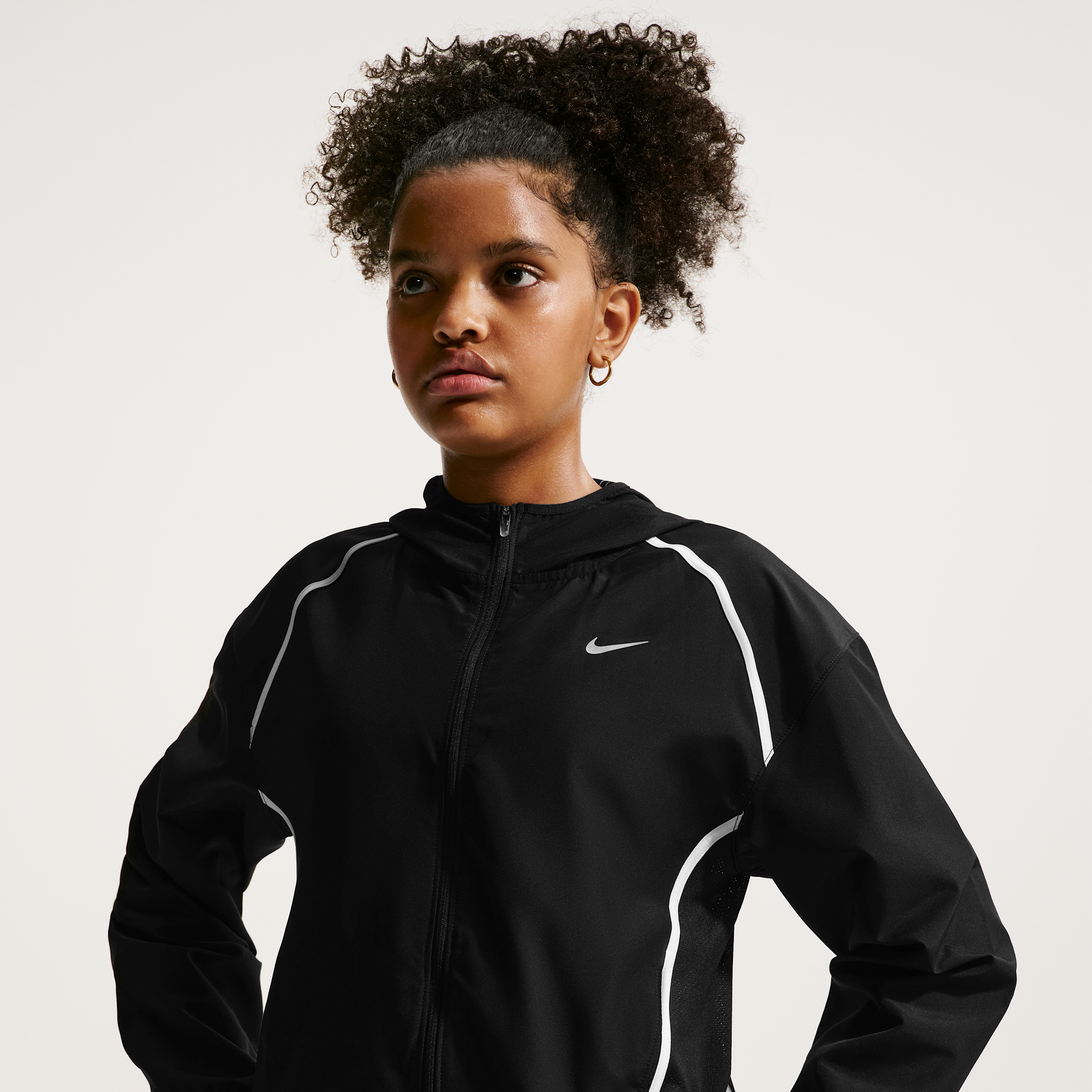 Nike Veste De Course Repel Nike Tempo Pour Pre Ado Fille