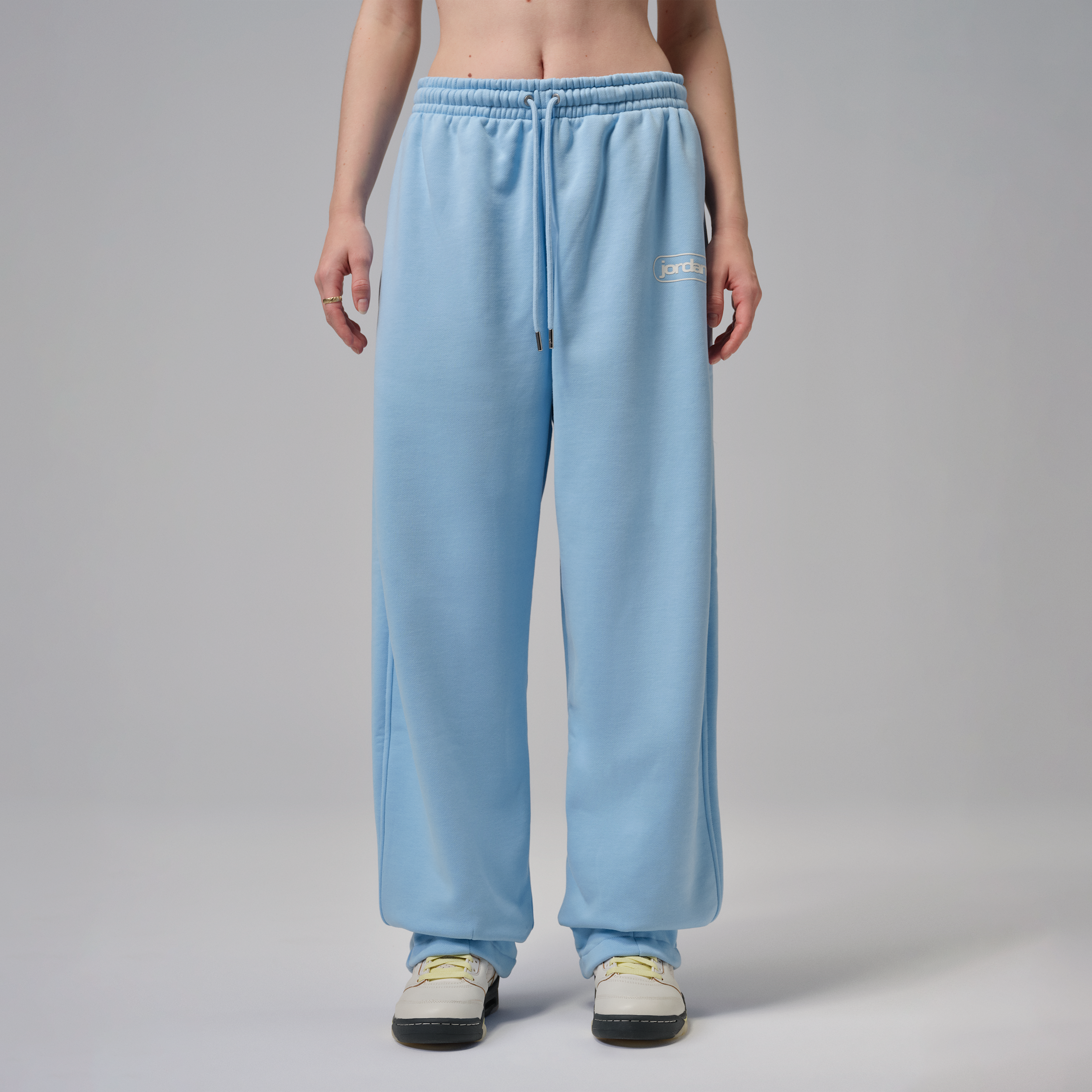 Pantaloni baggy Jordan Flight Fleece – Donna - Blu