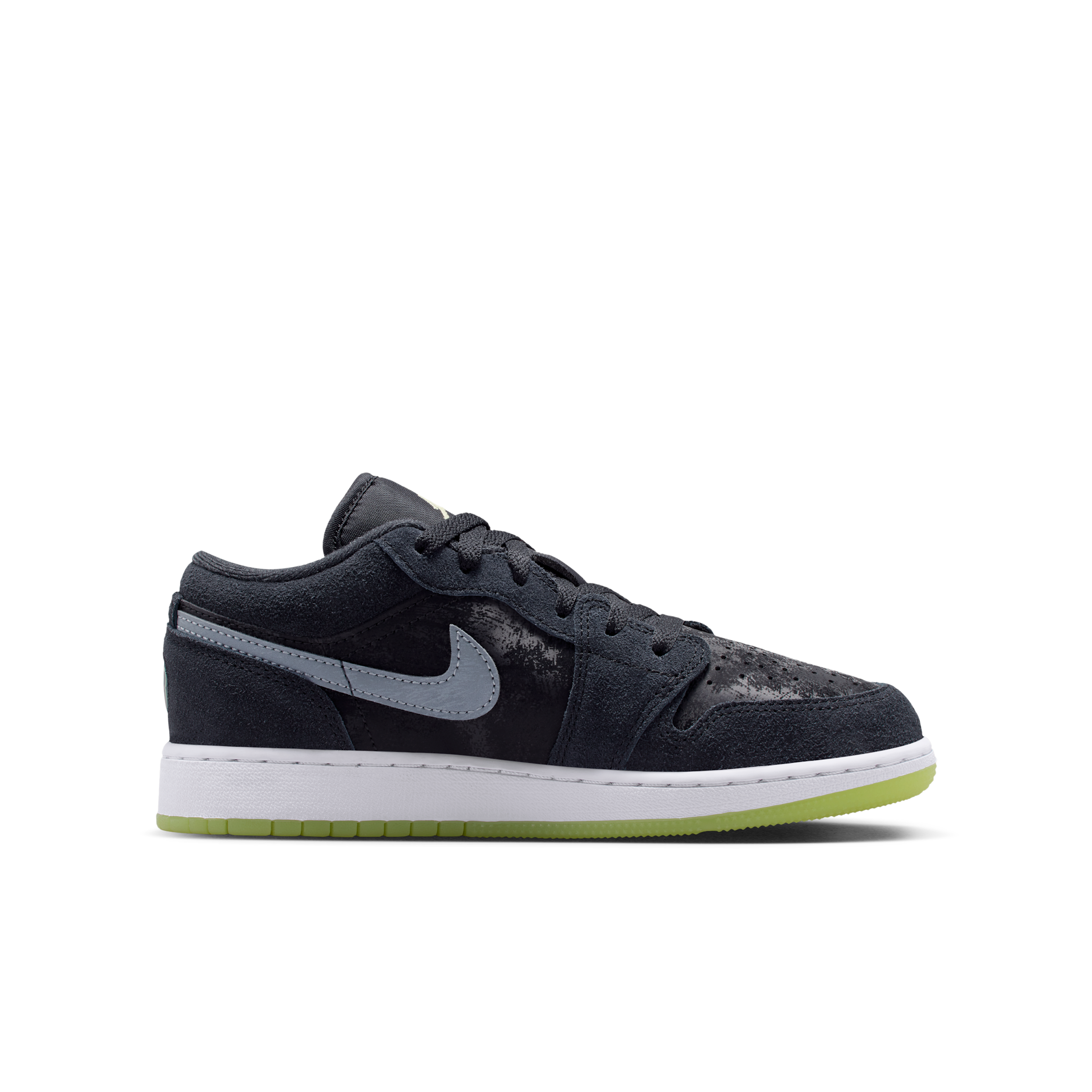 Thumbnail - Air Jordan 1 Low Schuh für ältere Kinder - Schwarz