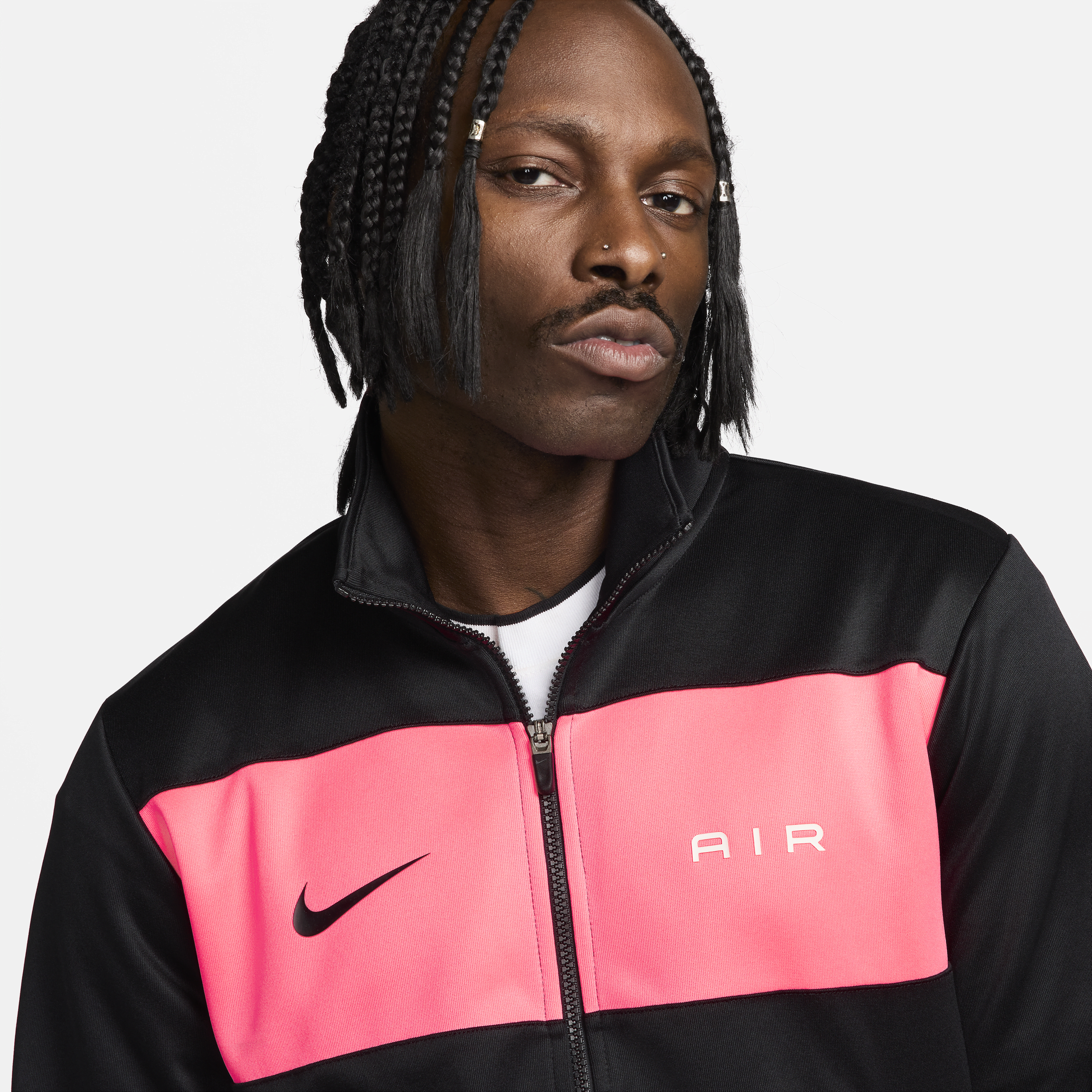 Nike Air trainingsjack voor heren Zwart