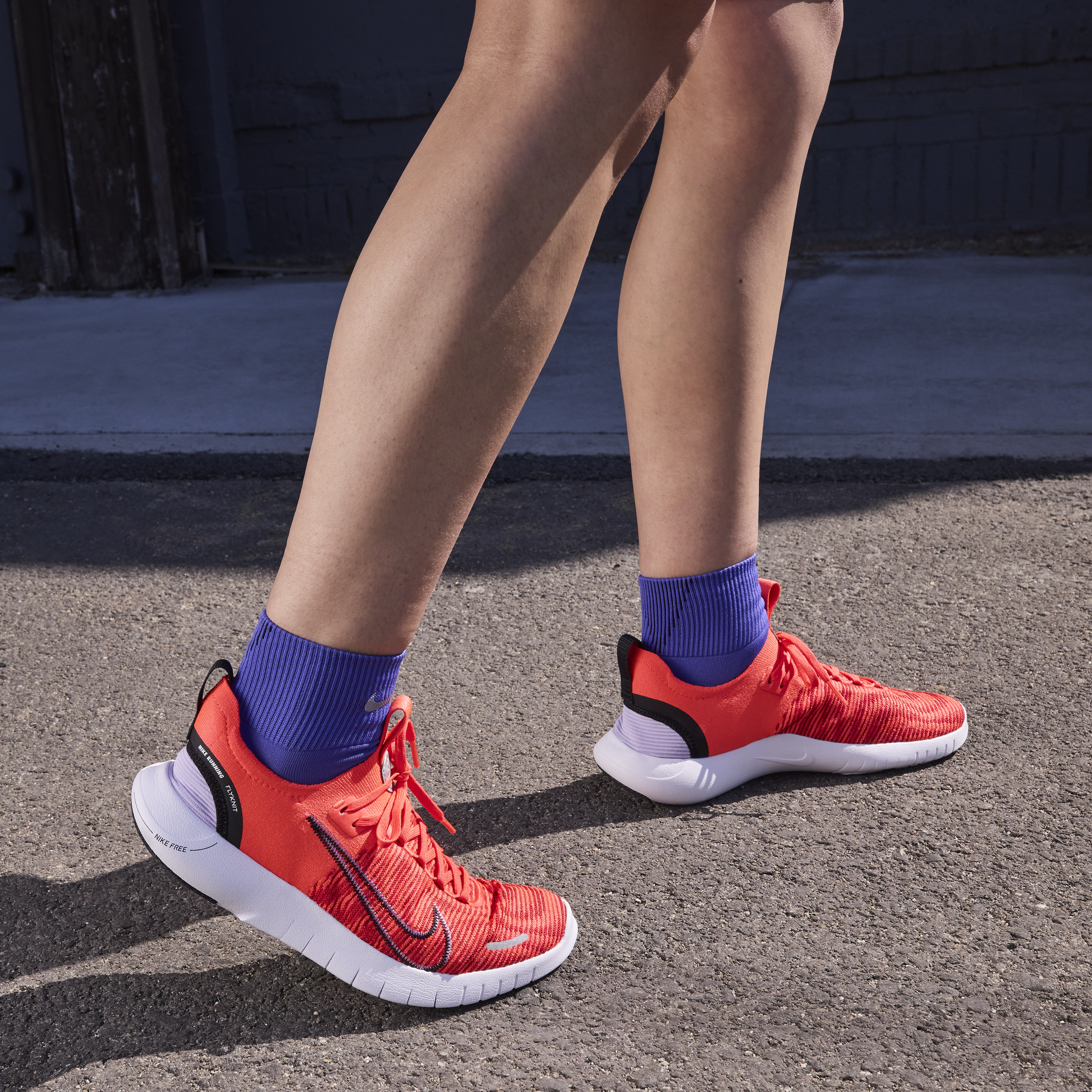 Chaussure de running sur route Nike Free RN NN pour femme - Rouge