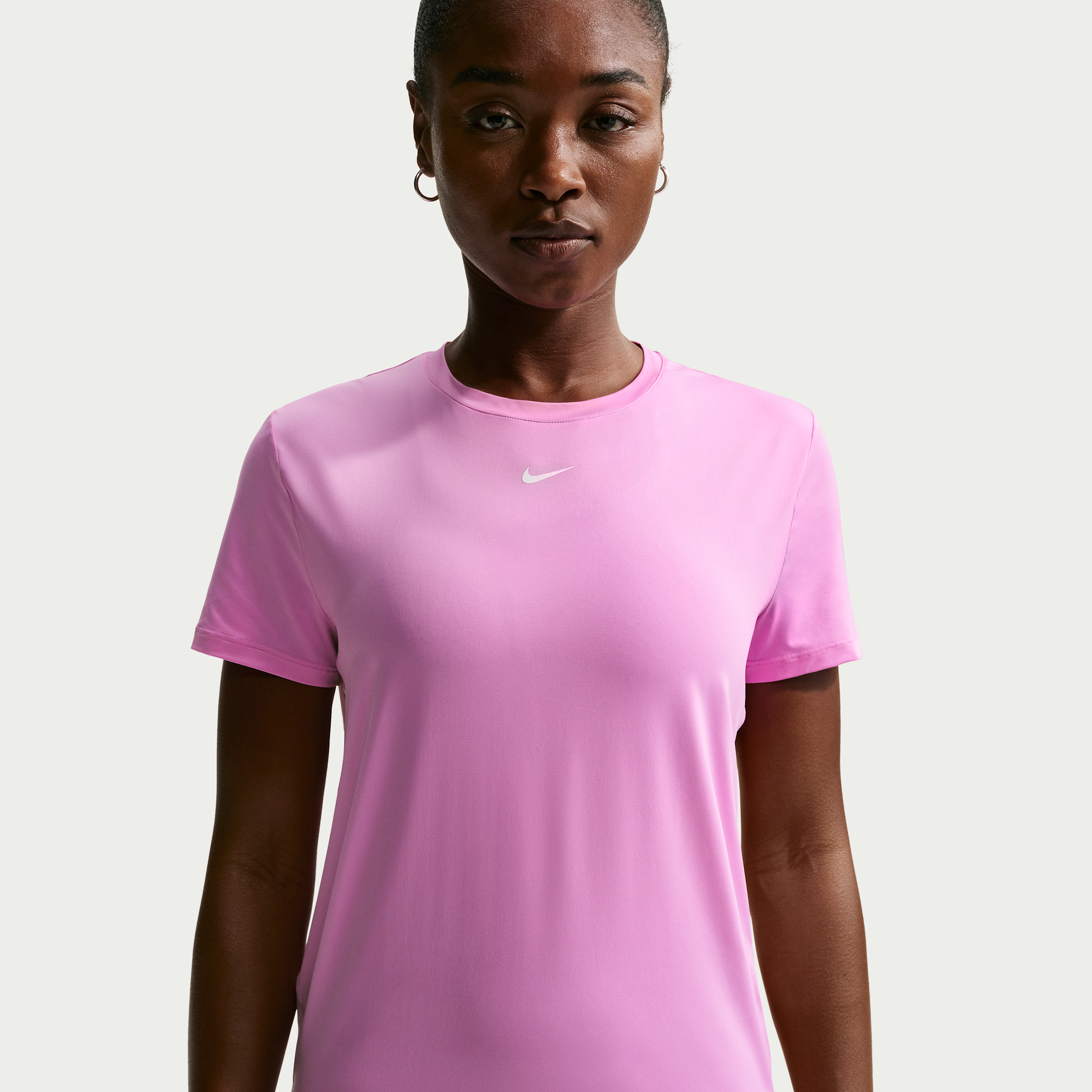 Thumbnail - Nike One Classic Dri-FIT Kurzarm-Oberteil für Damen - Lila