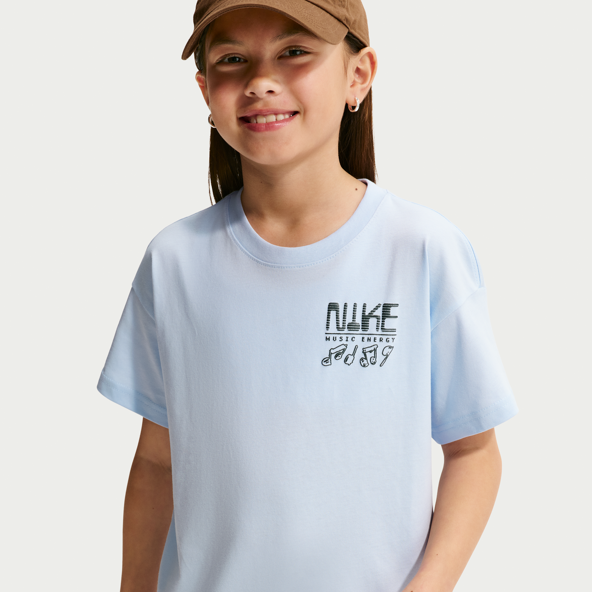 Thumbnail - Nike Swoosh Max90 T-Shirt (ältere Kinder) - Blau
