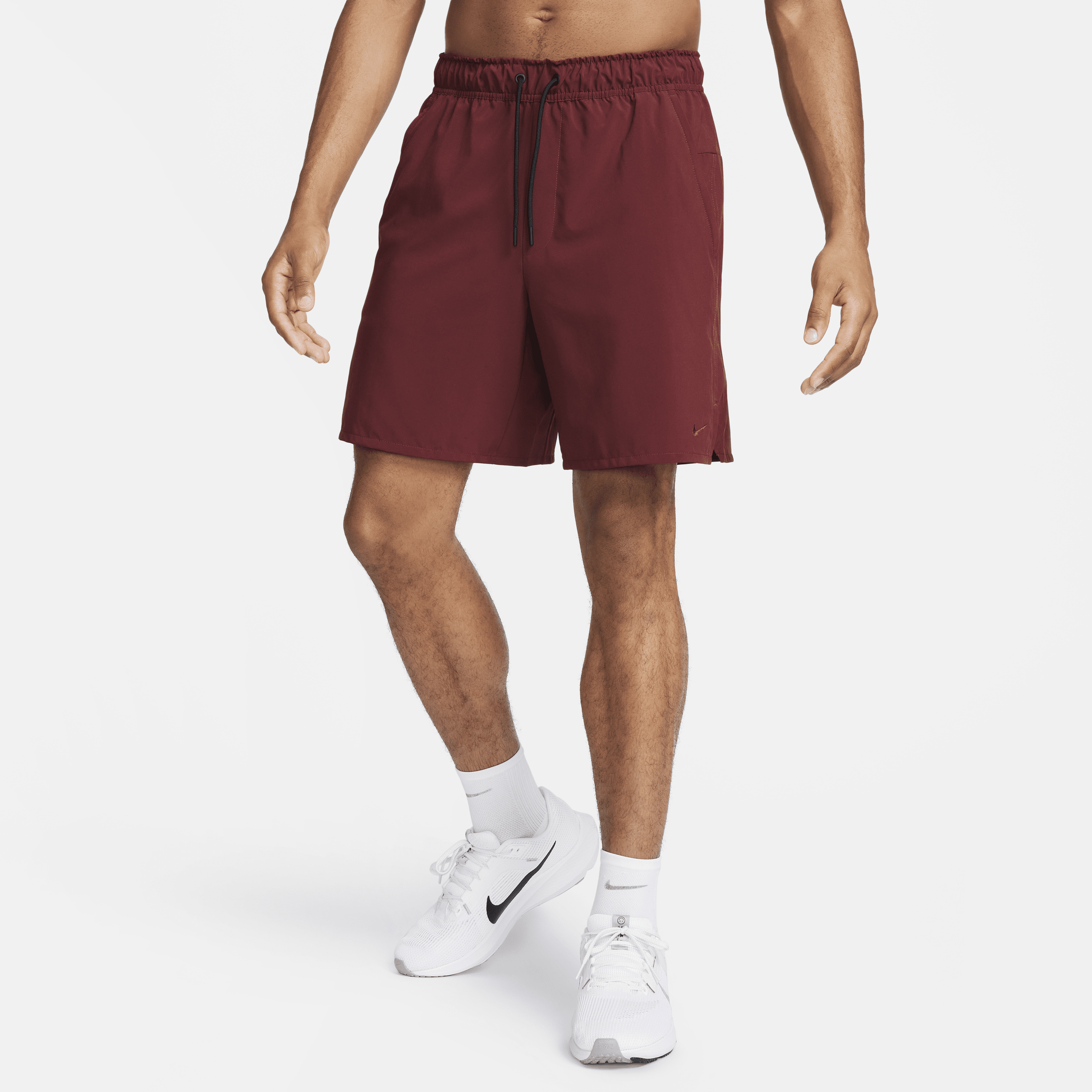 Nike Unlimited Men's Dri-FIT 18cm (approx.) Unlined Versatile Shorts - Red - Polyester/Elastane