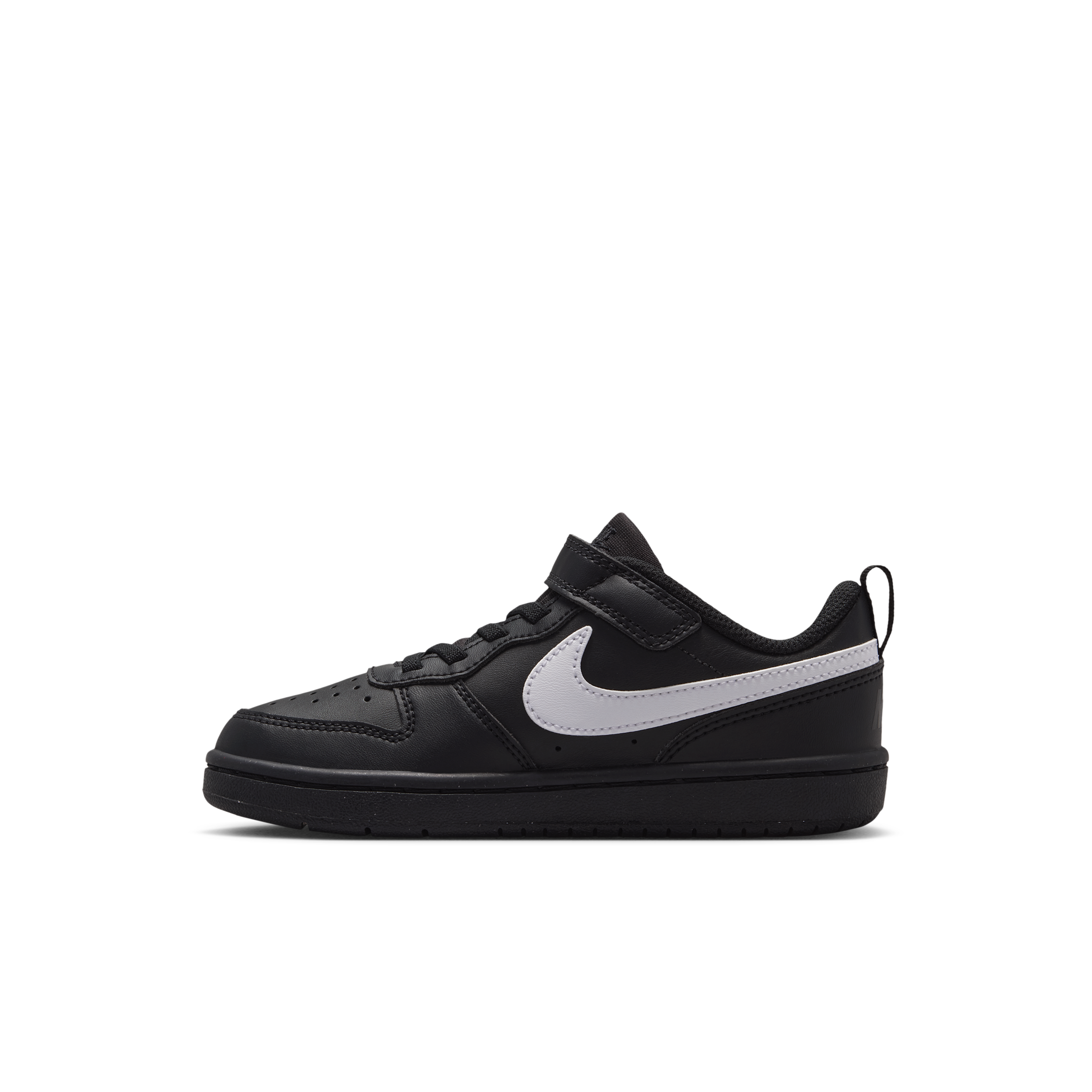 Scarpa Nike Court Borough Low Recraft – Bambino/a - Nero