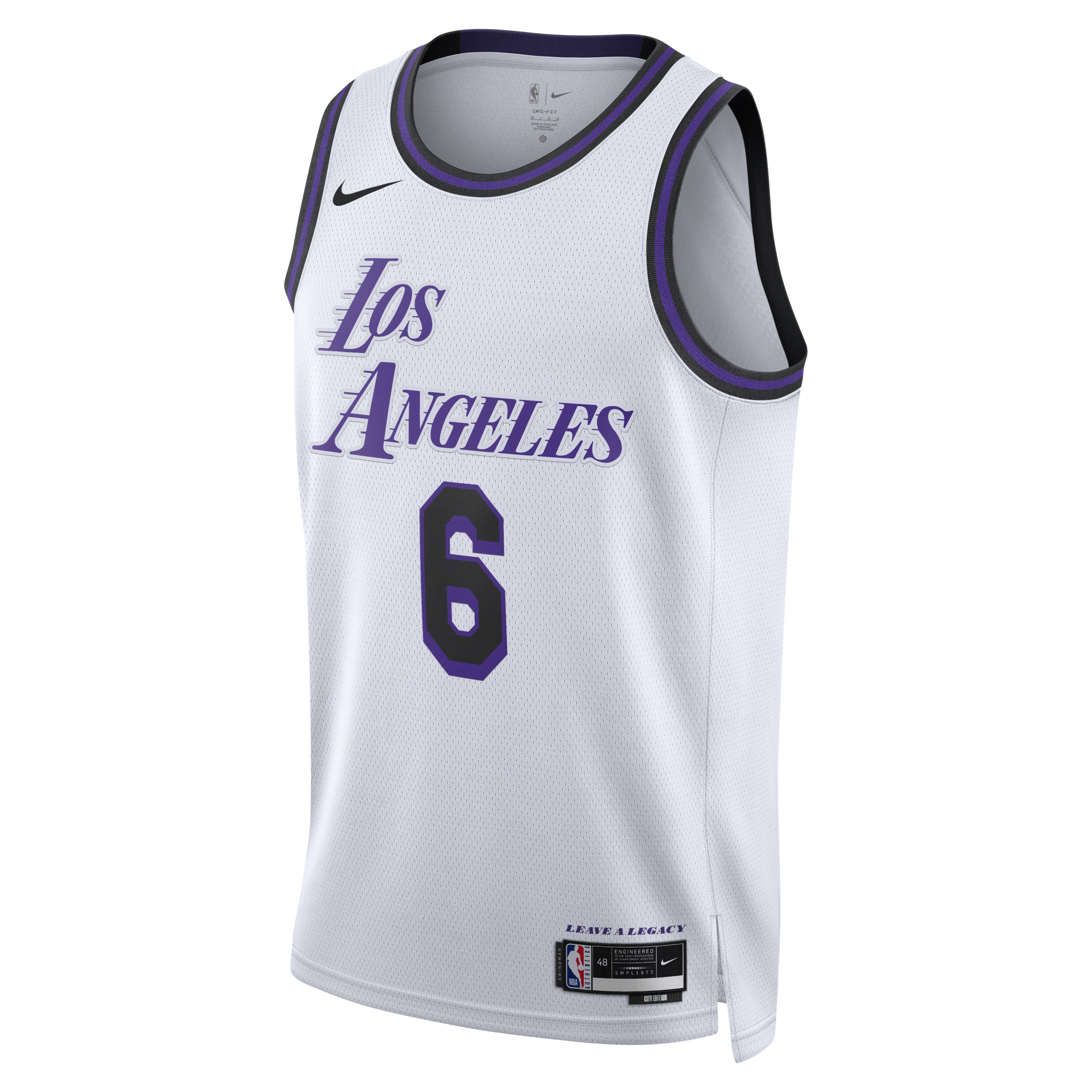 Koszulka Nike Dri-FIT NBA Swingman LeBron James Los Angeles Lakers City Edition - Biel