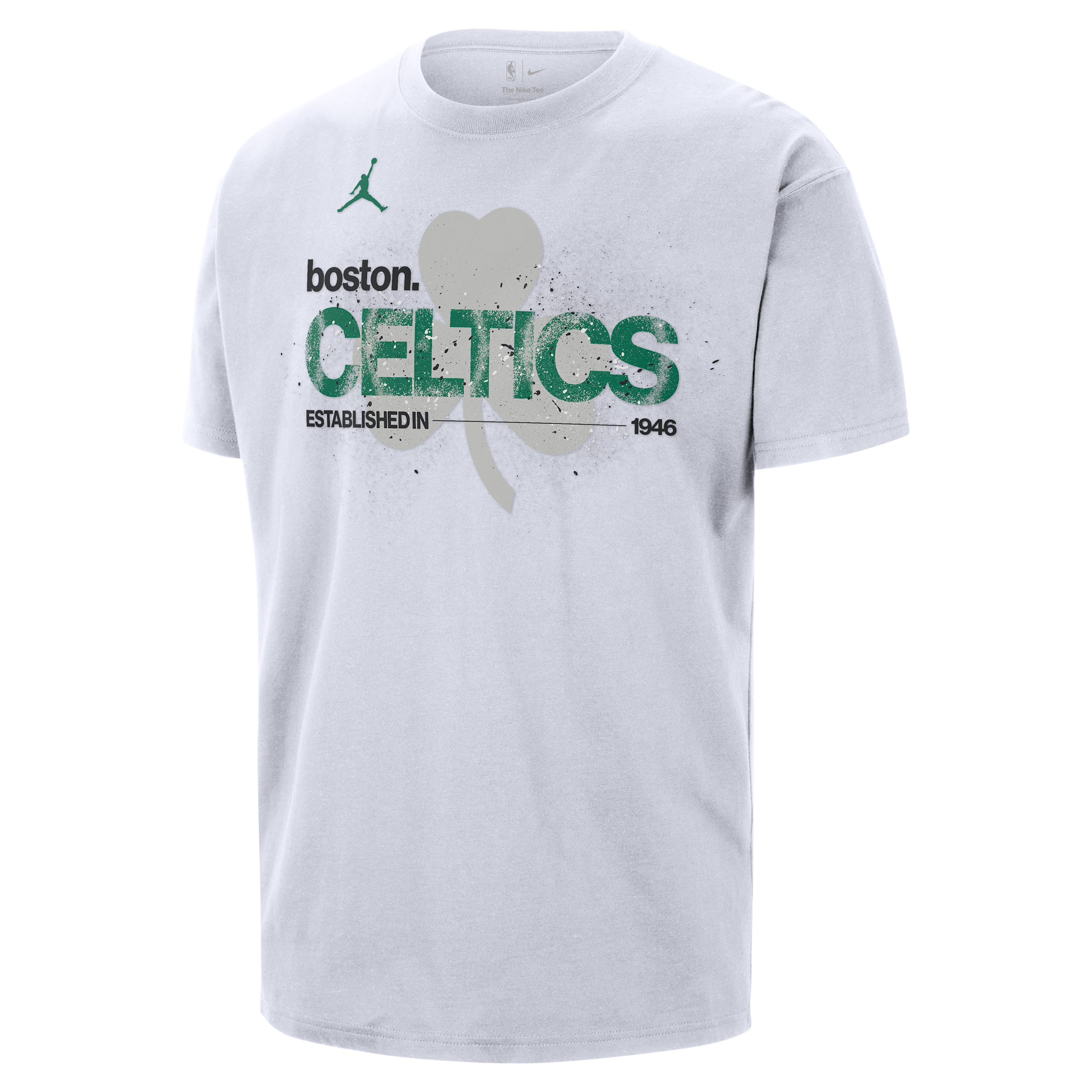 T-shirt Statement Boston Celtics Courtside Jordan '85 NBA – Uomo - Bianco