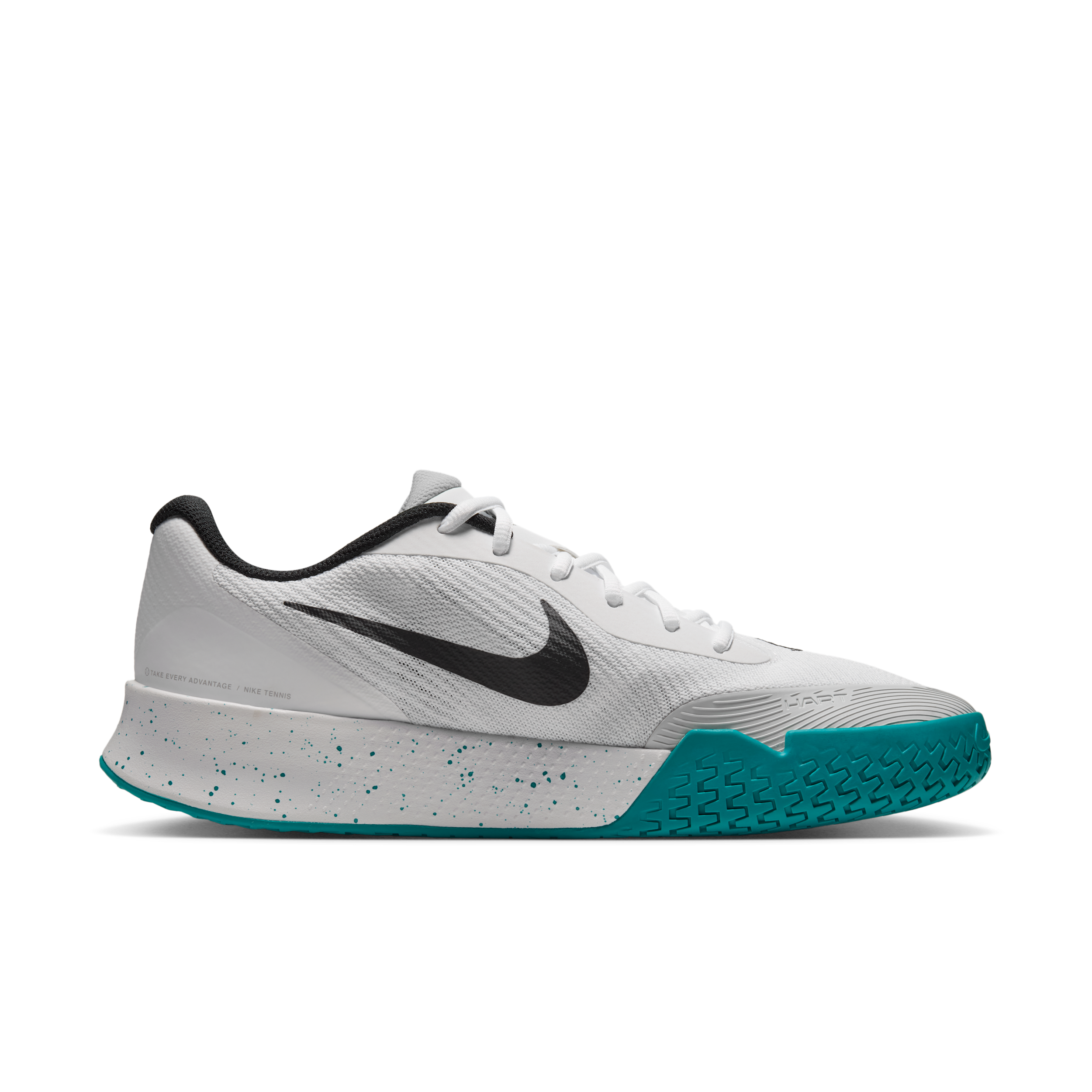 Nike Vapor Lite 3-tennissko til hardcourt til mænd - hvid - FZ2155-125