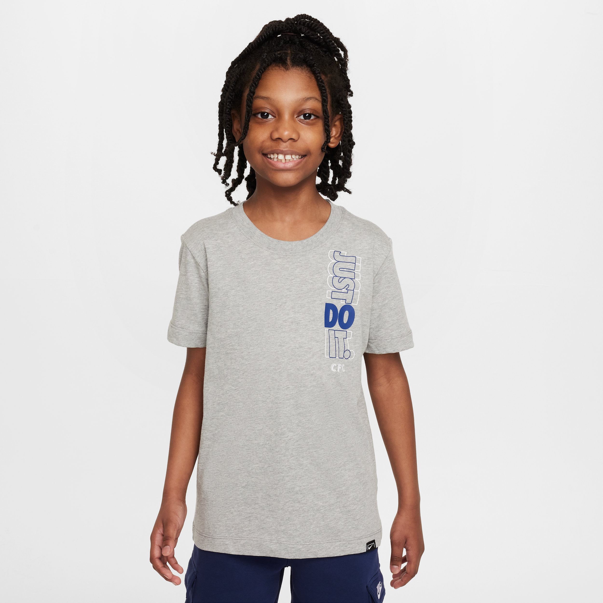 Nike Chelsea FC  voetbalshirt voor kids - Grijs