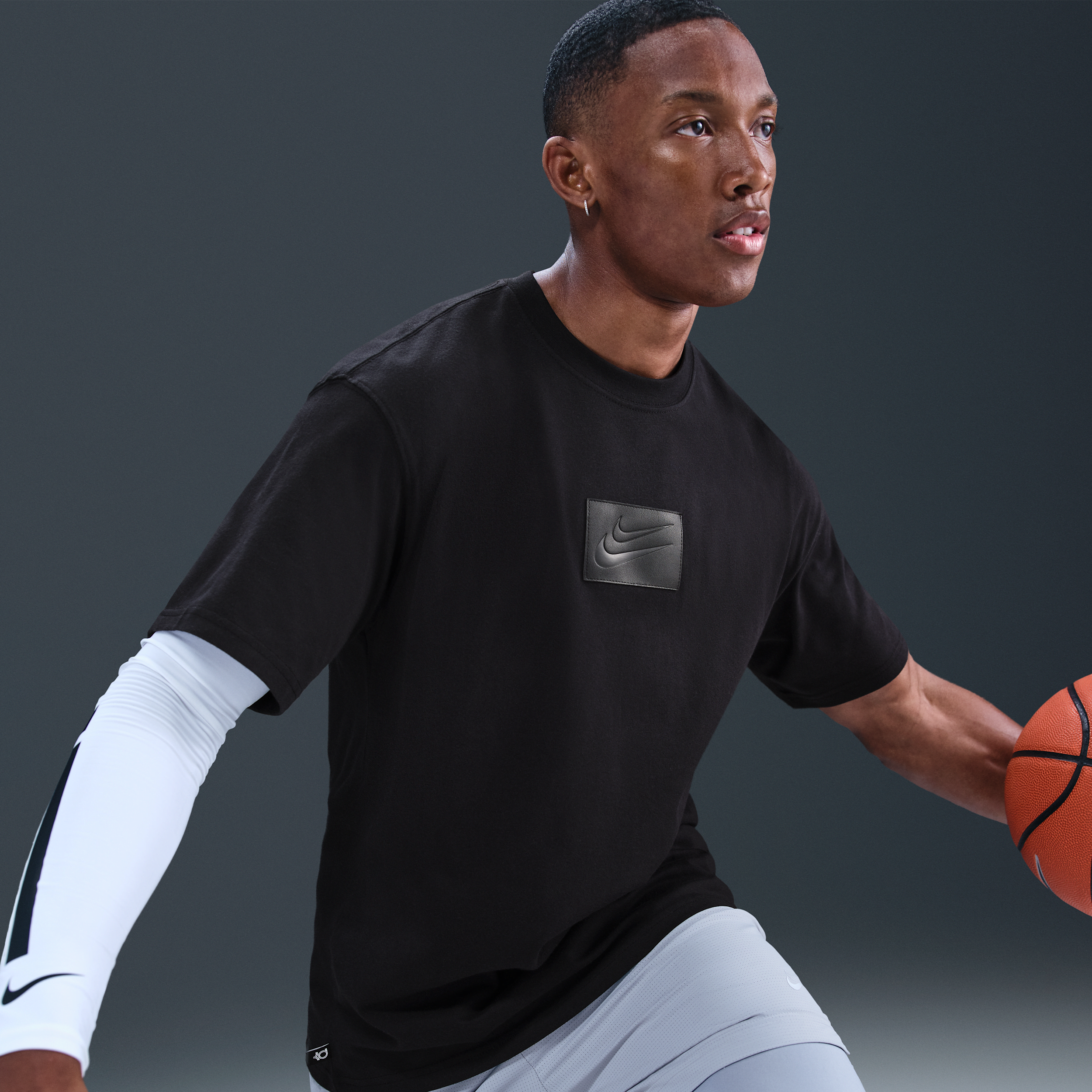 Nike KD Max90 T-shirt voor heren Zwart