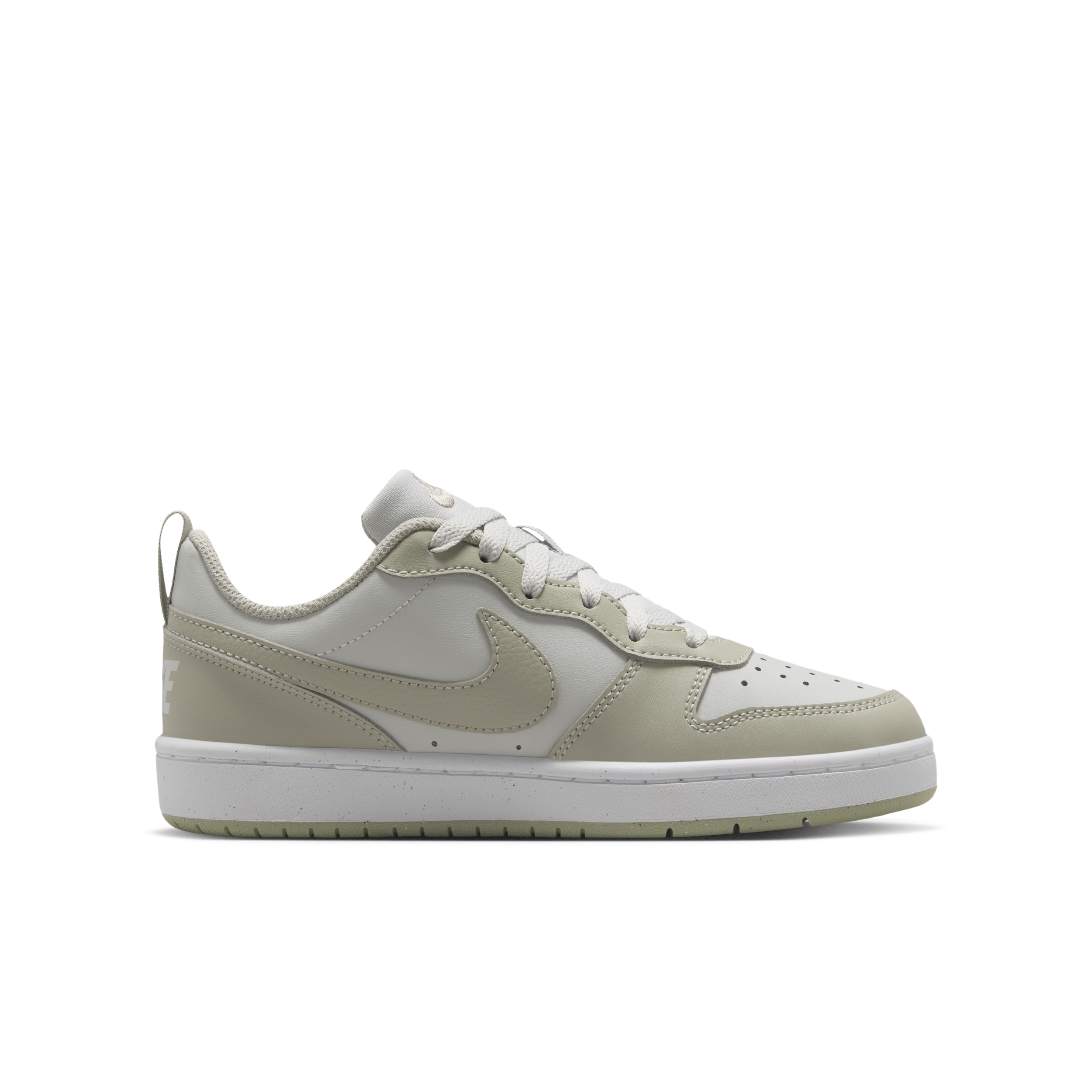 NikeCourt Borough Low-sko til større børn - grå - IQ0807-001