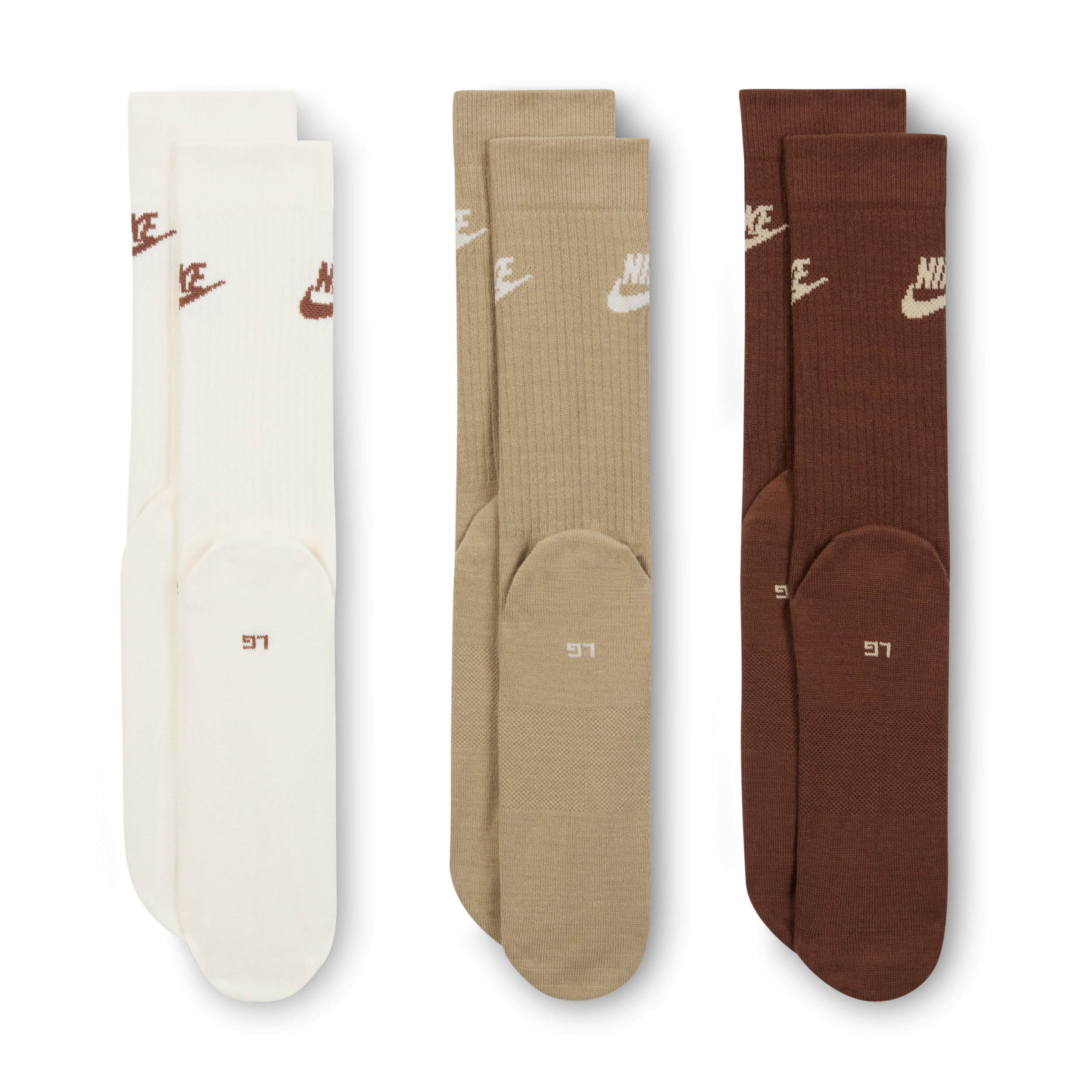 Thumbnail - Nike Sportswear Everyday Essential Crew-Socken (3 Paar) - Multi-Color