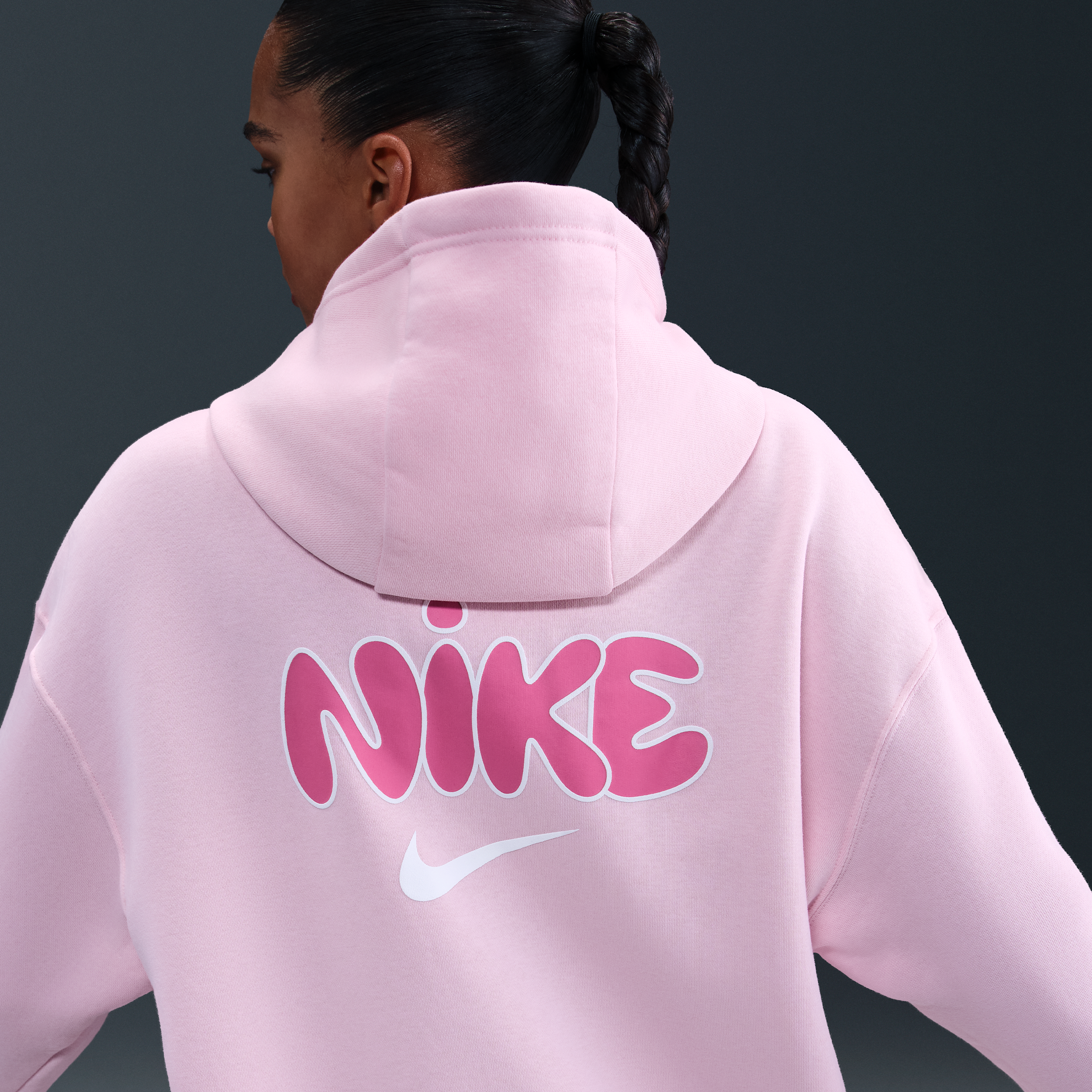 nike hoodie dames pastel