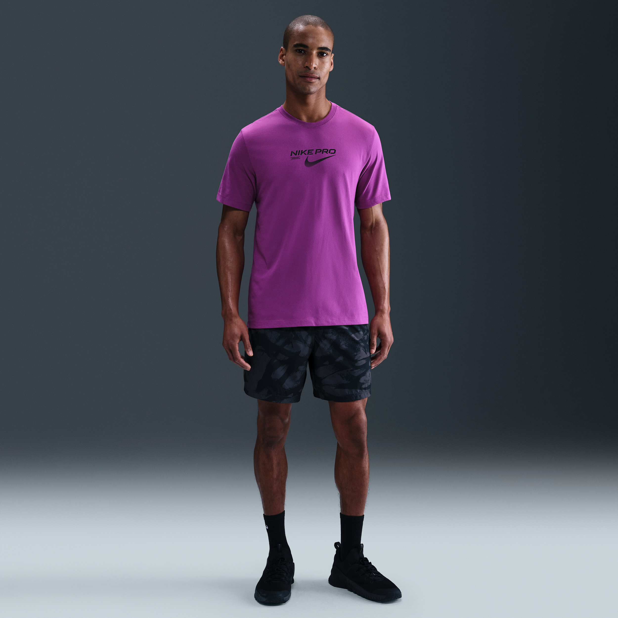 Nike Dri-FIT trainingsshirt voor heren Paars