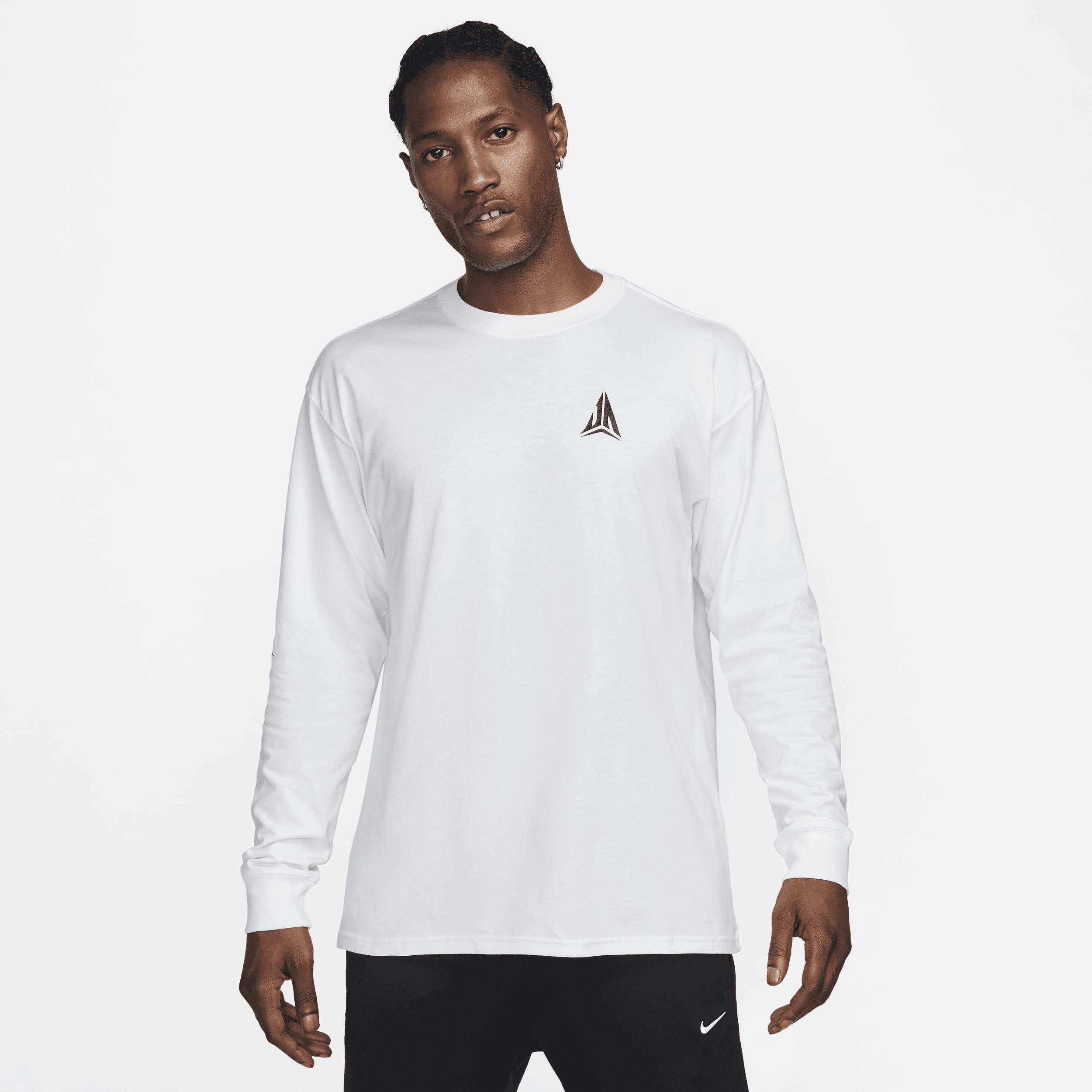Nike Ja Max90 T-shirt met lange mouwen voor heren Wit