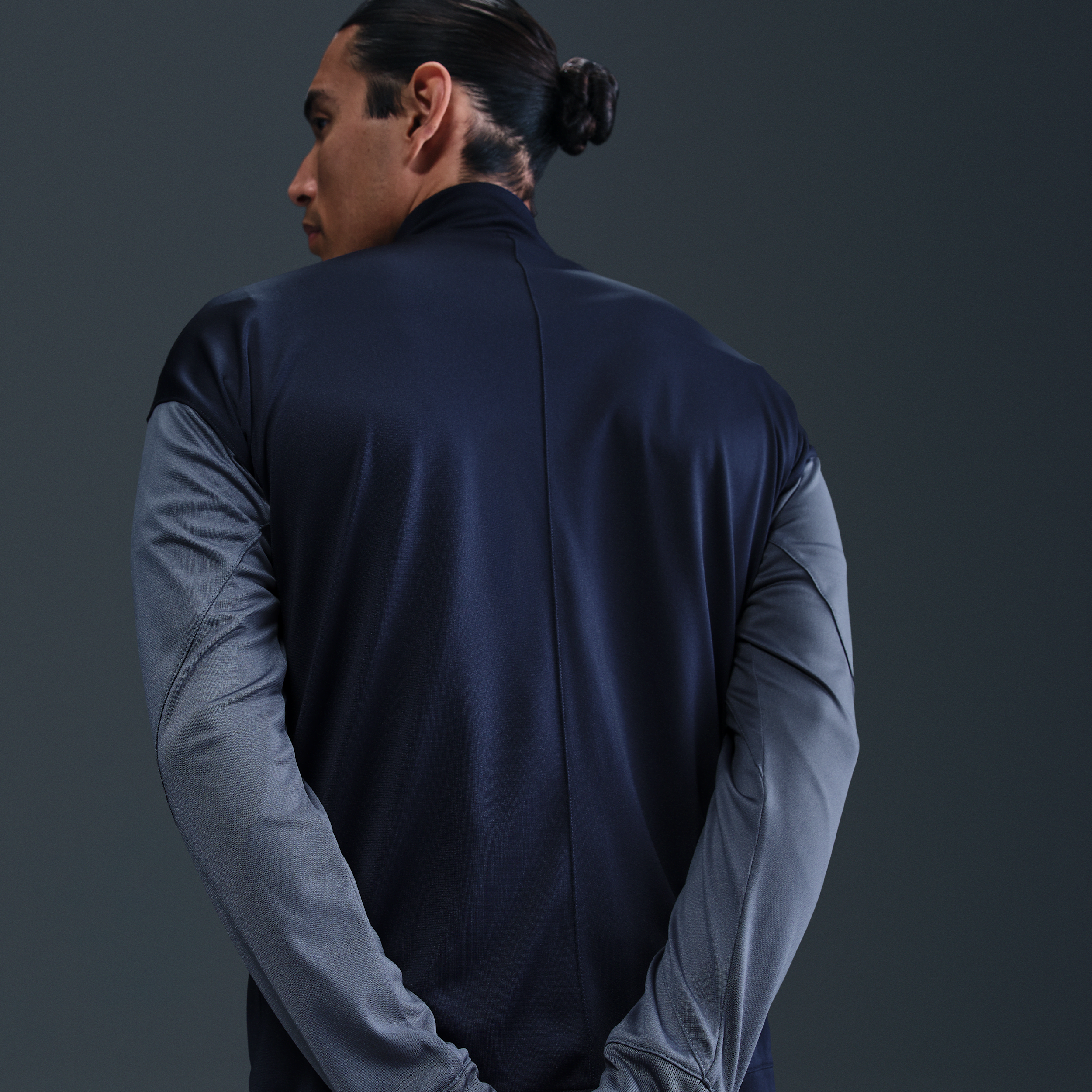 Thumbnail - Paris Saint-Germain Strike Nike Dri-FIT Fußball-Trainingsanzug aus Strickmaterial (Herren) - Blau