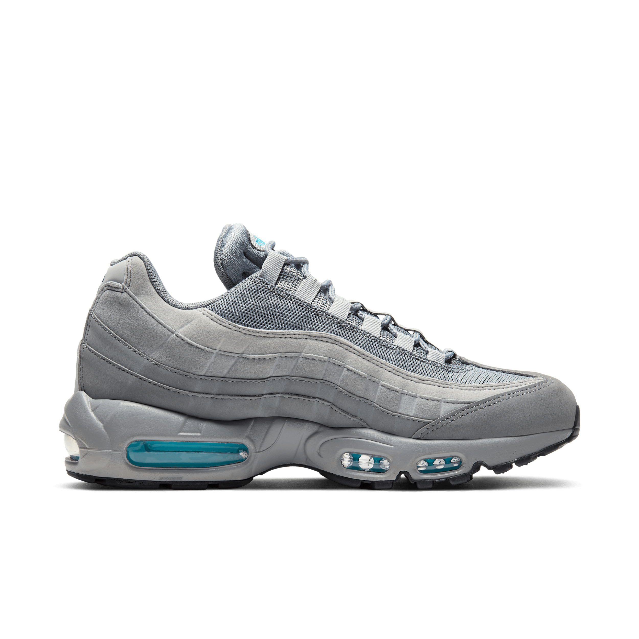 Nike Air Max 95 Retro Logo Grey Aqua - CV1635-001
