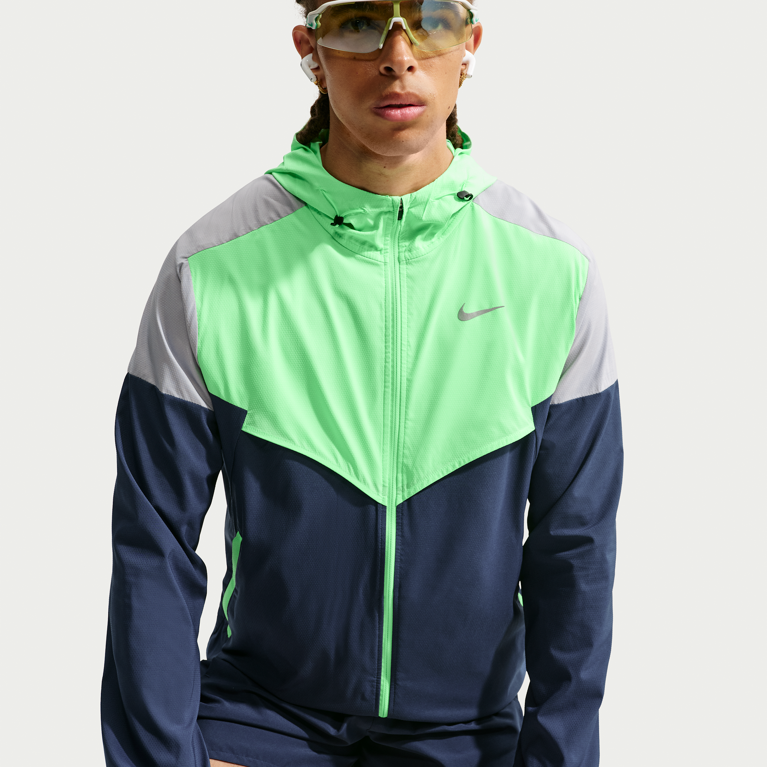 Nike Impossibly Light Windrunner-løbejakke til mænd - blå