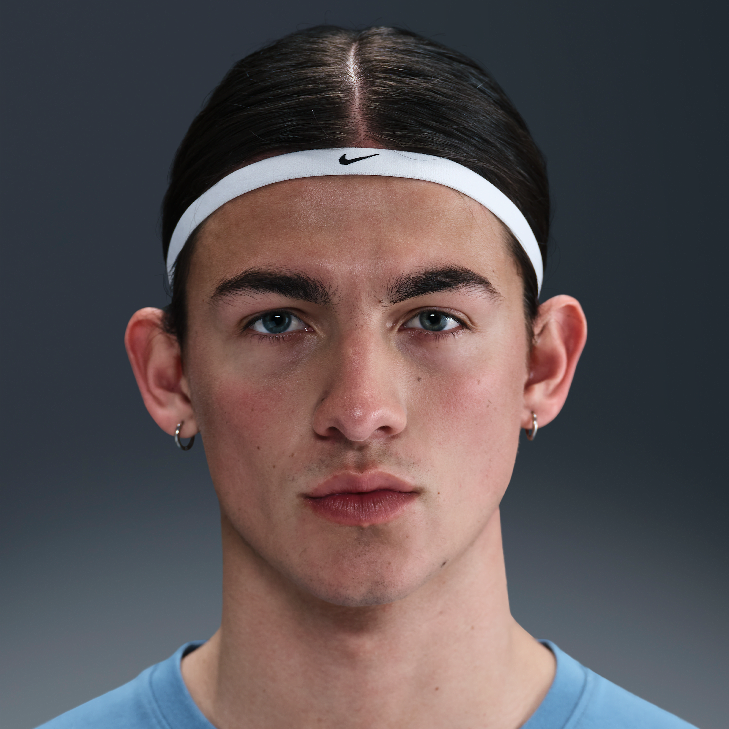 Thumbnail - Nike Flex Stirnbänder (6er-Pack) - Weiß