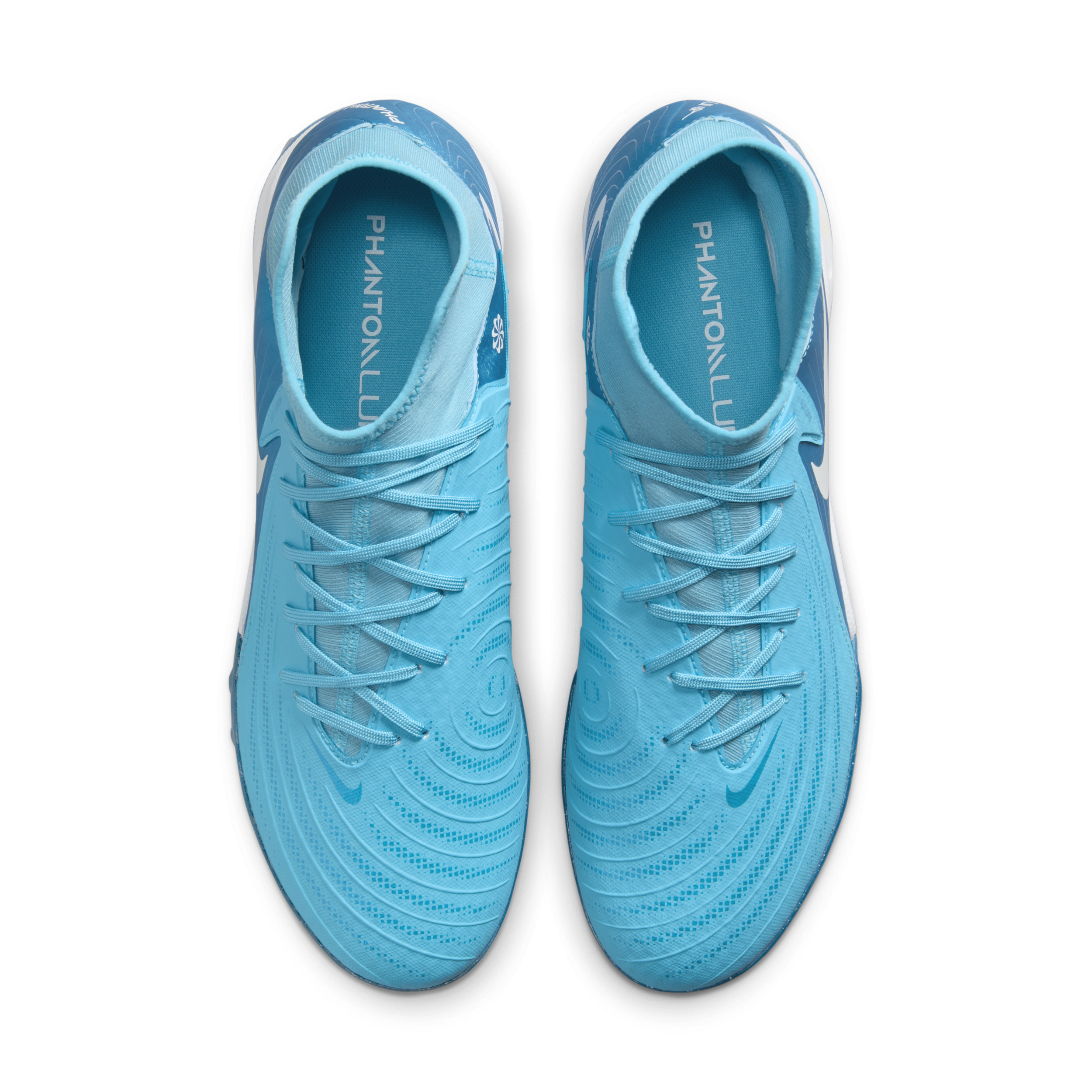 Chaussure de foot montante pour surface synthétique Nike Phantom Luna 2 Academy - Bleu