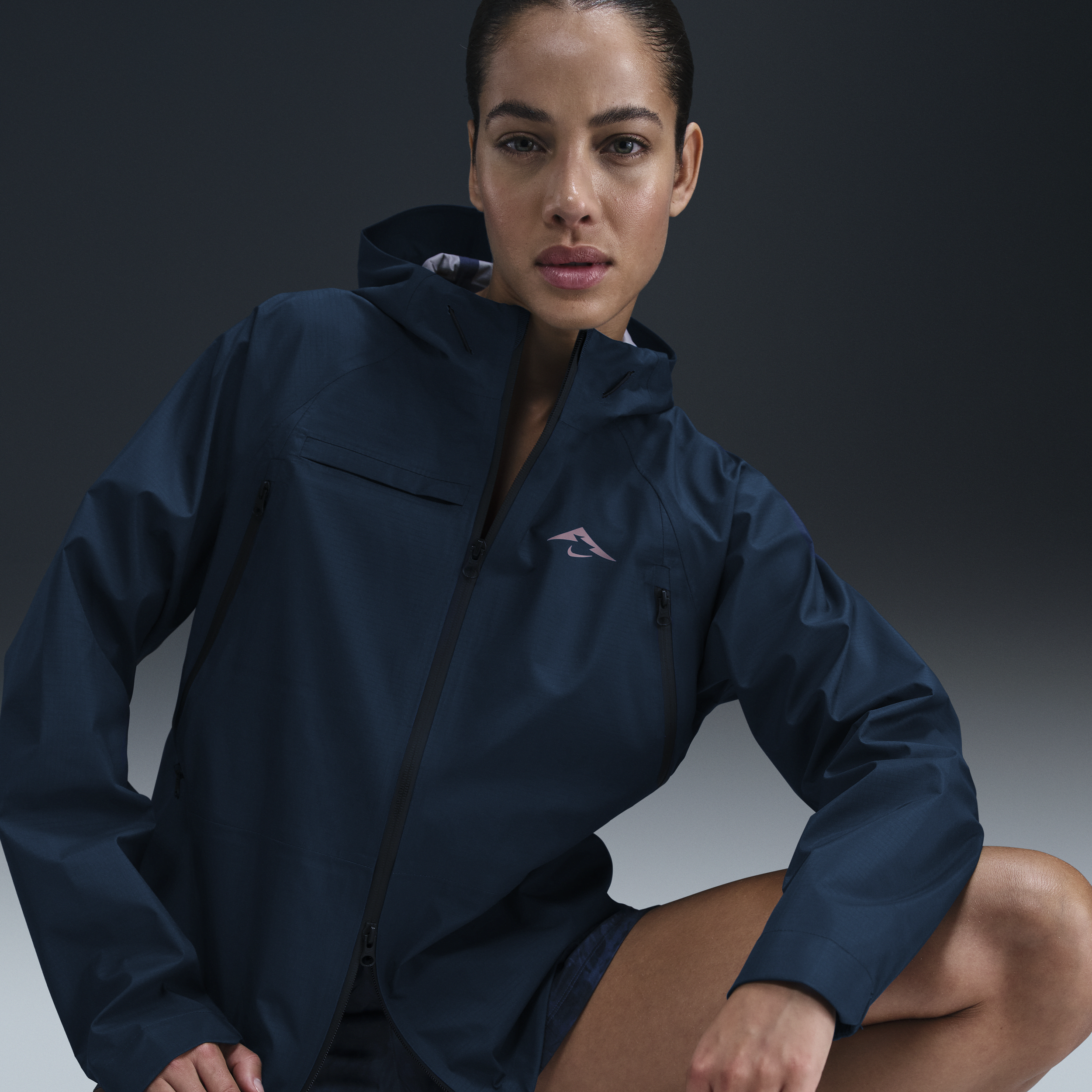 Veste de running Storm-FIT ADV Nike Trail pour femme - Bleu