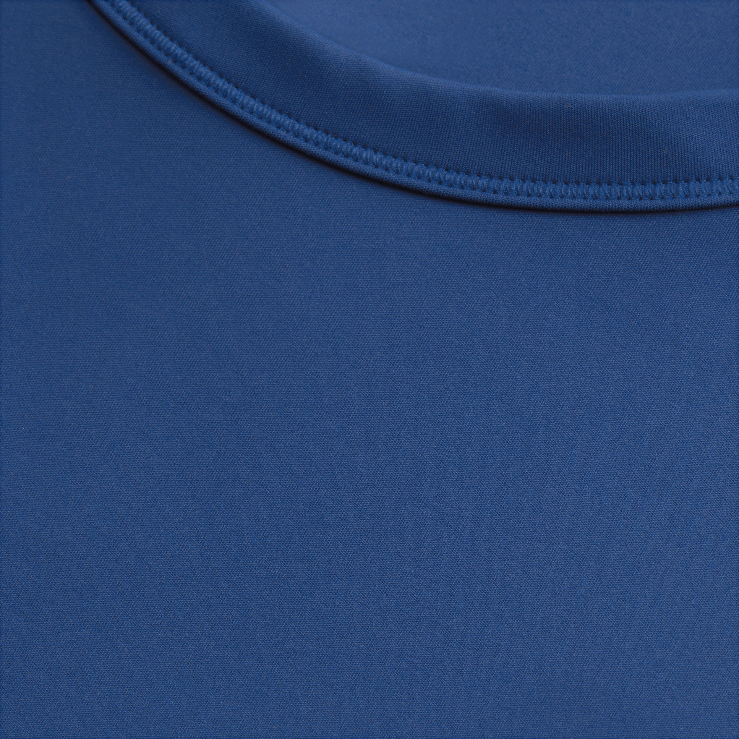 Nike One Fitted Dri-FIT croptop met korte mouwen voor dames Blauw