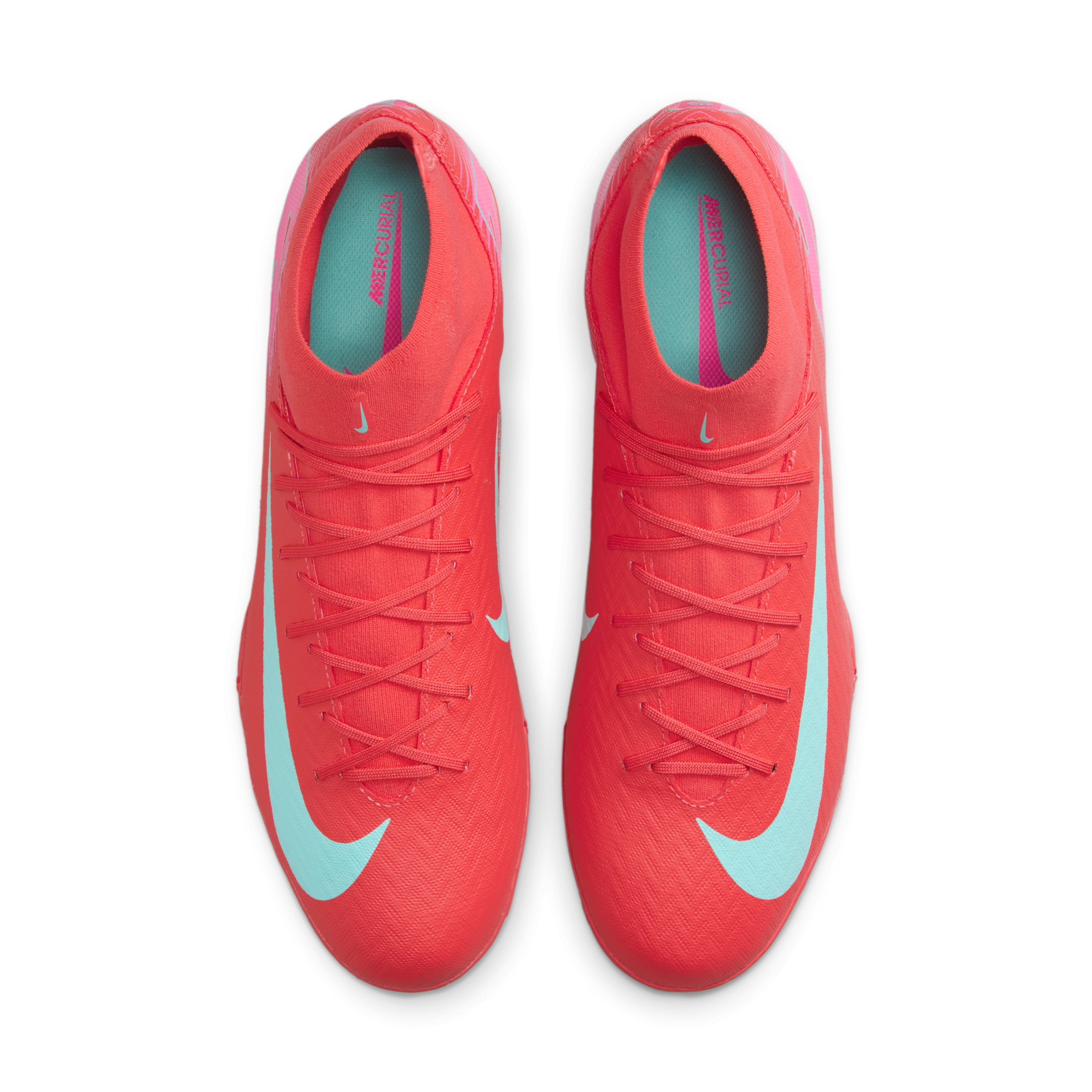 Chaussure de foot montante pour surface synthétique Nike Mercurial Superfly 10 Academy - Rouge