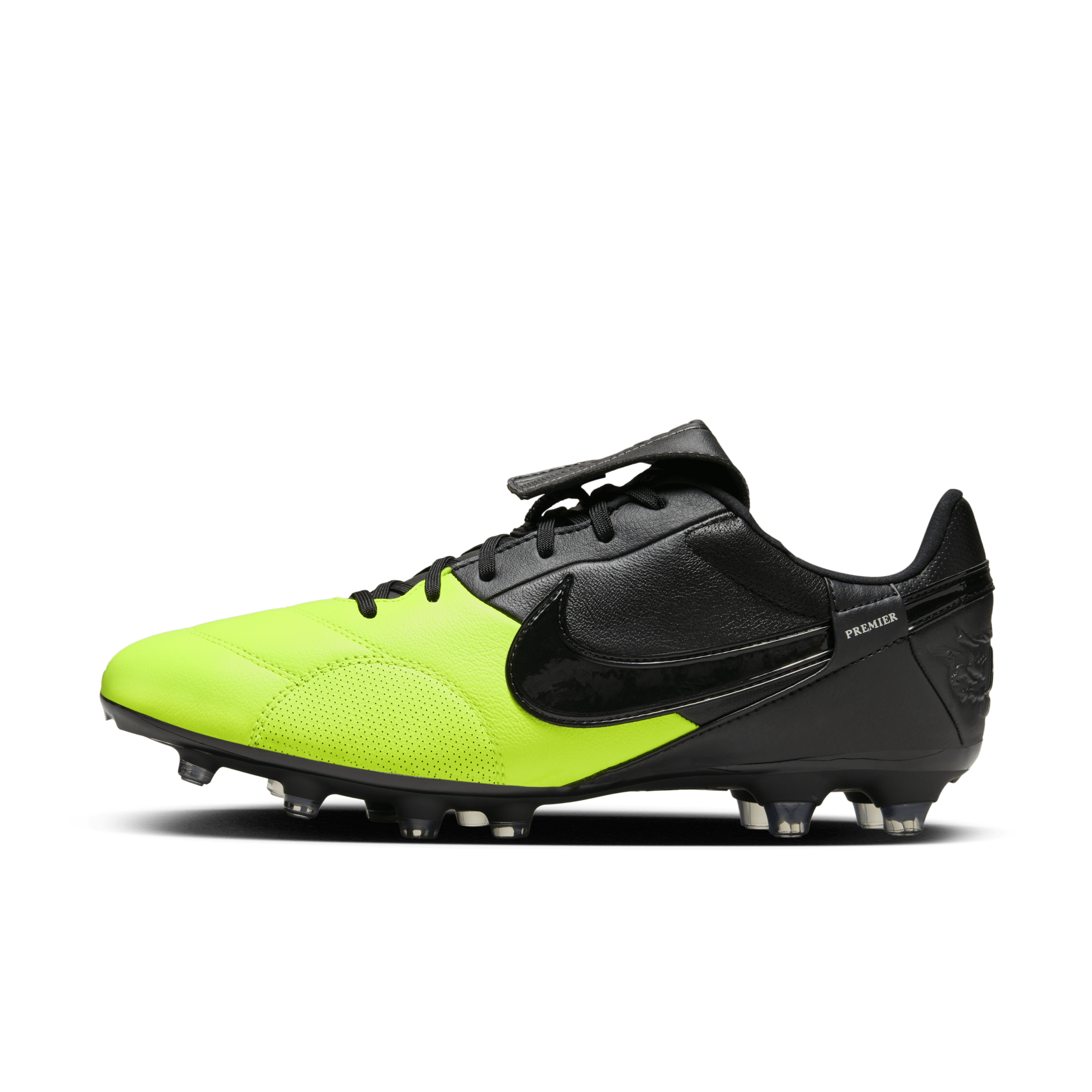 Nike Premier 3 voetbalschoen (stevige ondergrond) Zwart