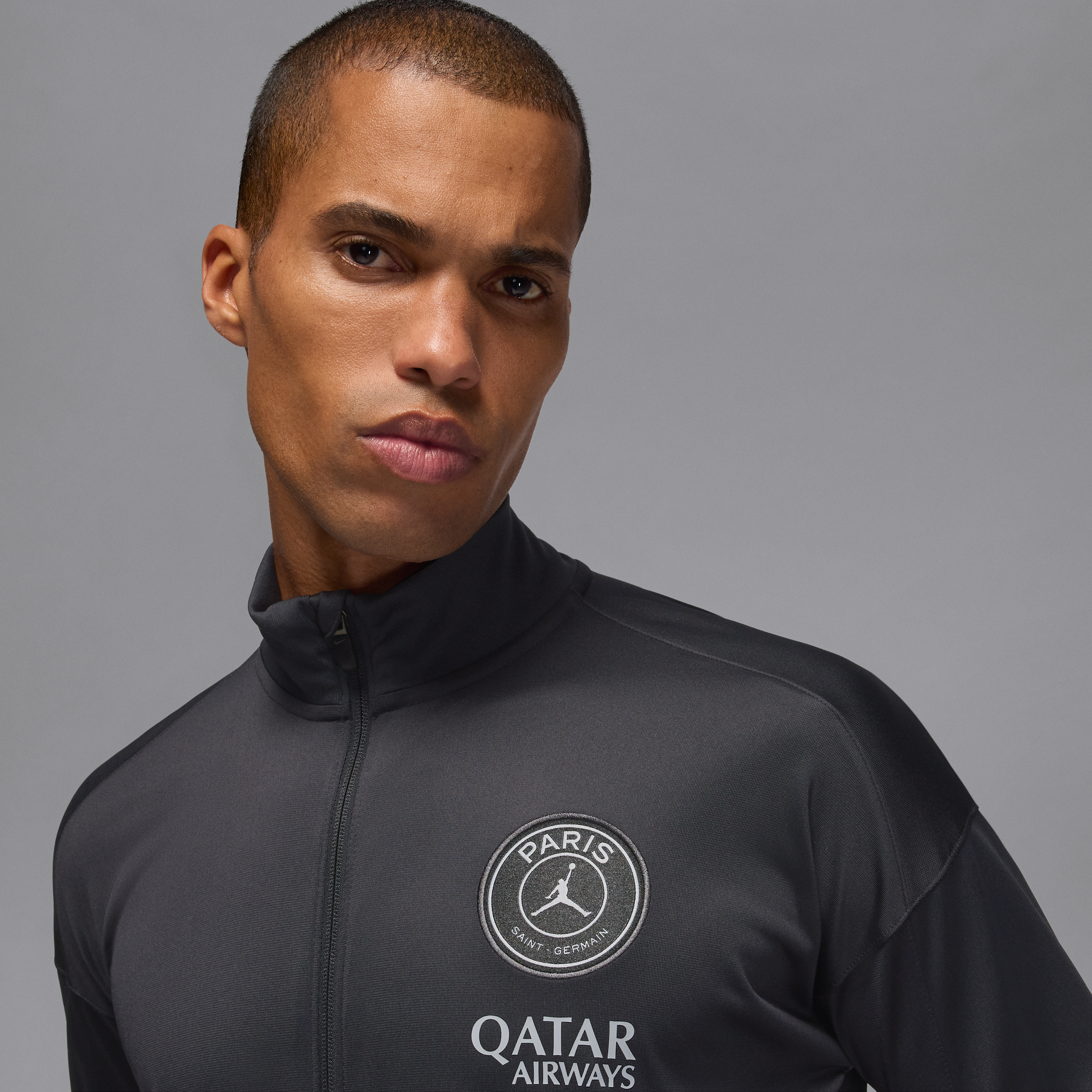 Thumbnail - Paris Saint-Germain Strike Fourth Jordan Dri-FIT-Fußball-Tracksuit (Herren) - Schwarz