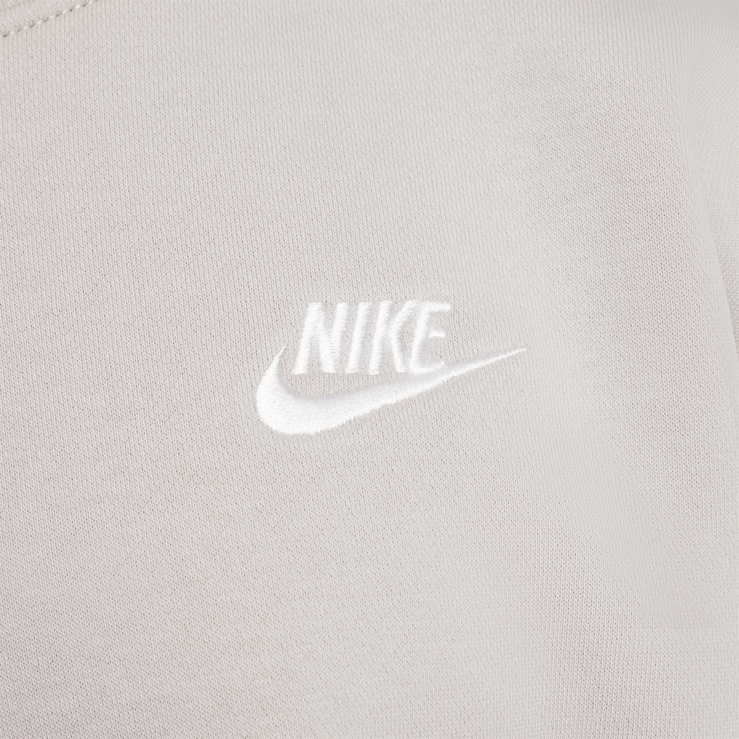 Sweat oversize Nike Sportswear Club Fleece pour ado - Gris