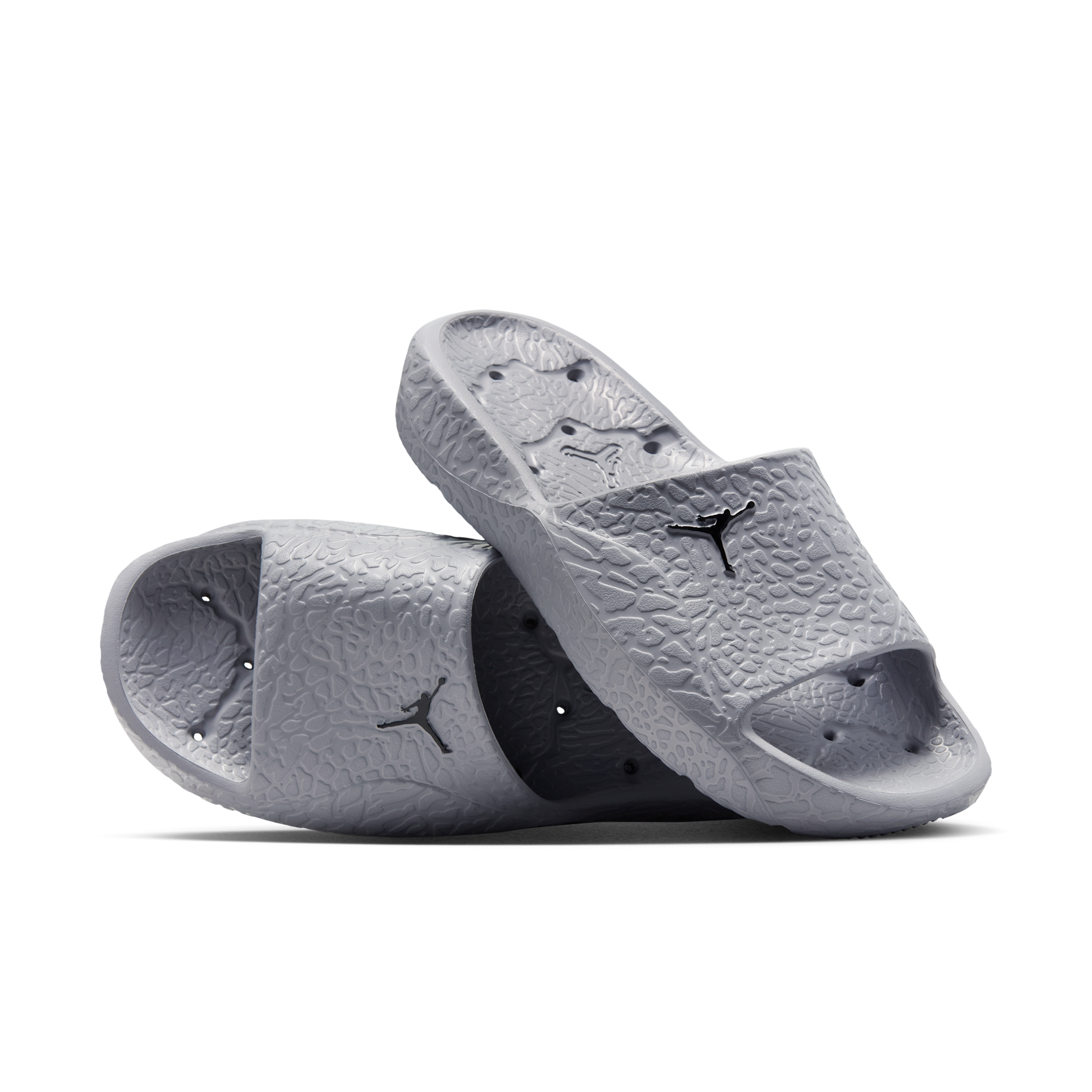 Jordan Franchise Shower Slide Cement Grey Black - HQ2163-002