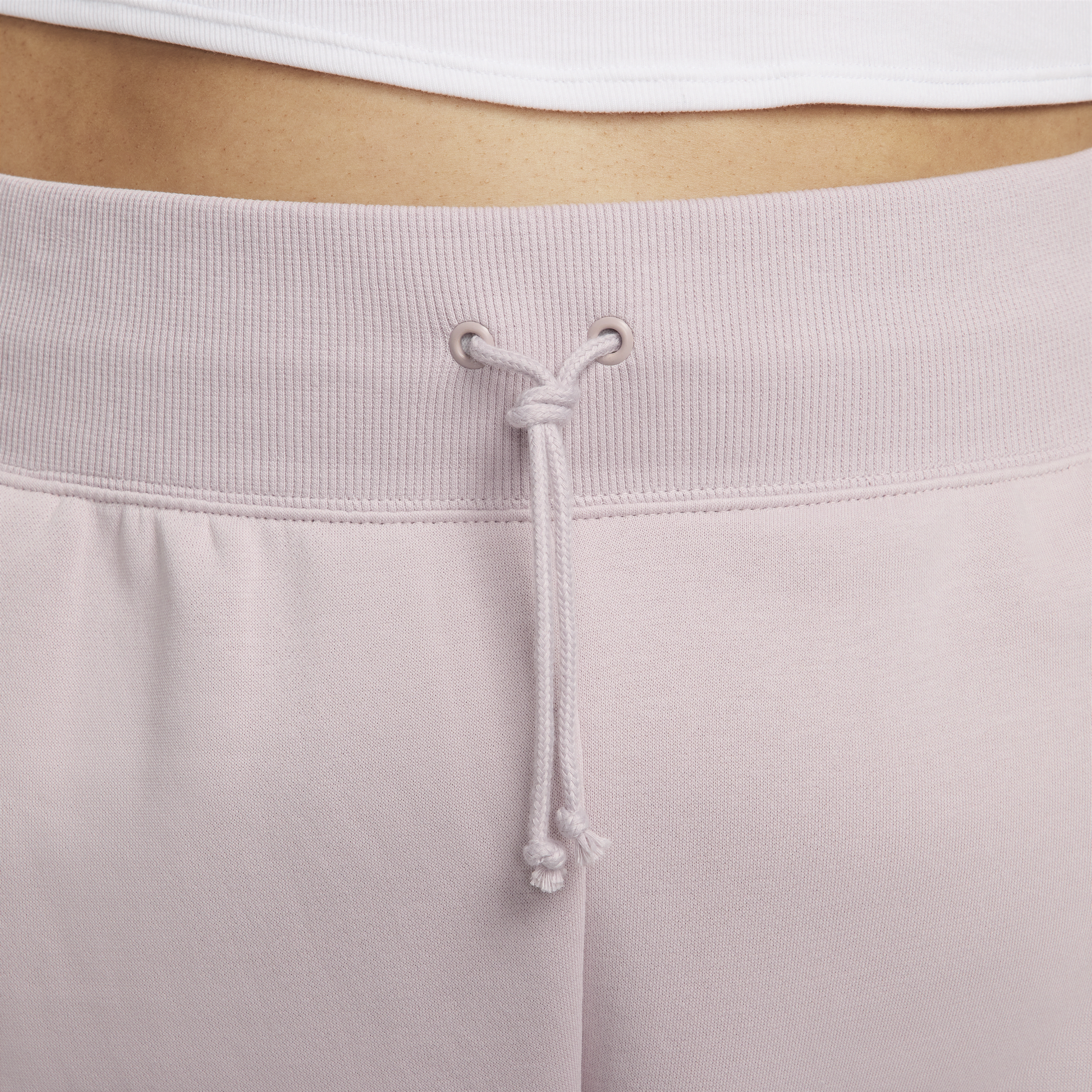 Nike Sportswear Phoenix Fleece oversized joggingbroek met logo voor dames (Plus Size) Paars