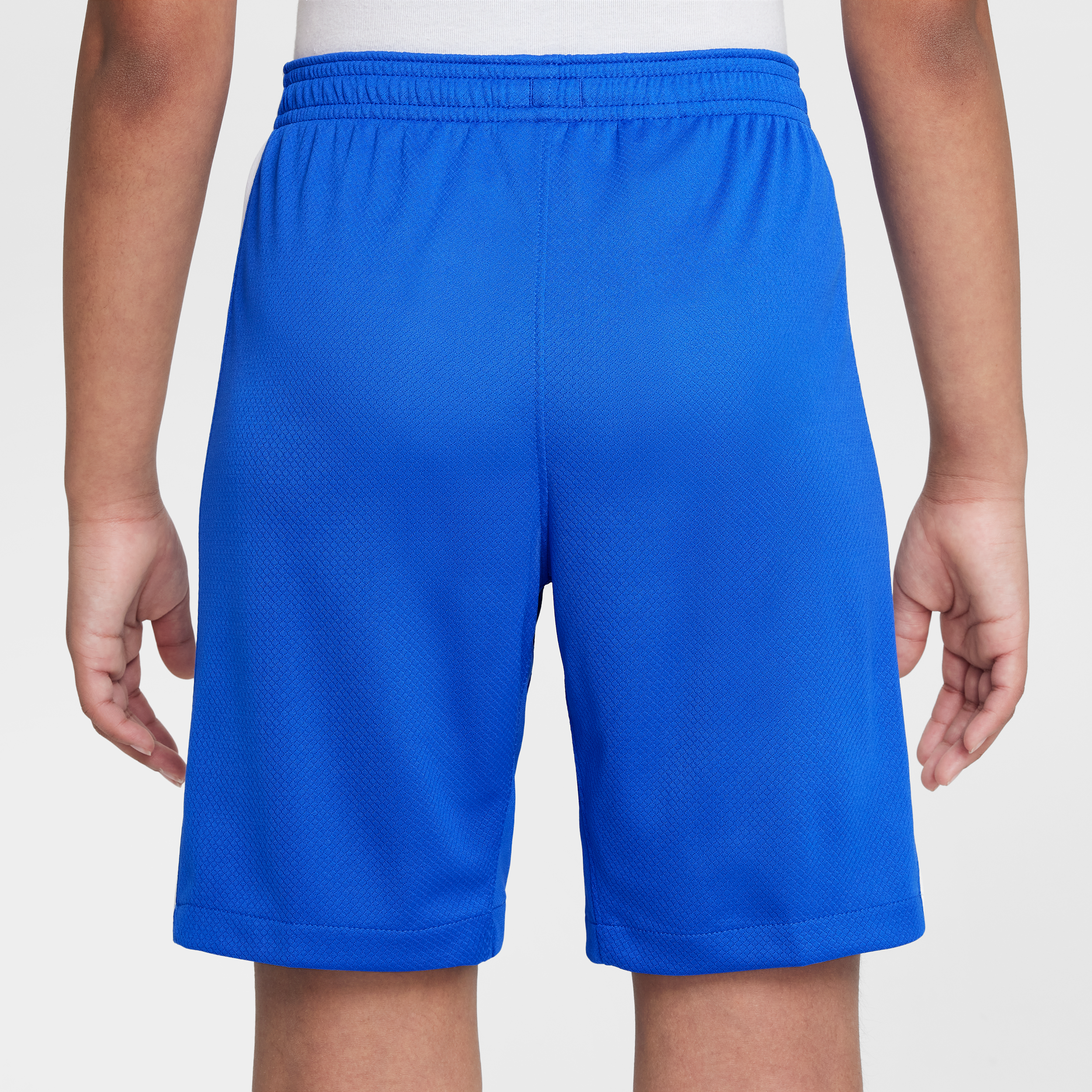 Thumbnail - England 2025/26 Stadium Home Nike Replika-Fußballshorts mit Dri-FIT-Technologie (ältere Kinder) - Blau