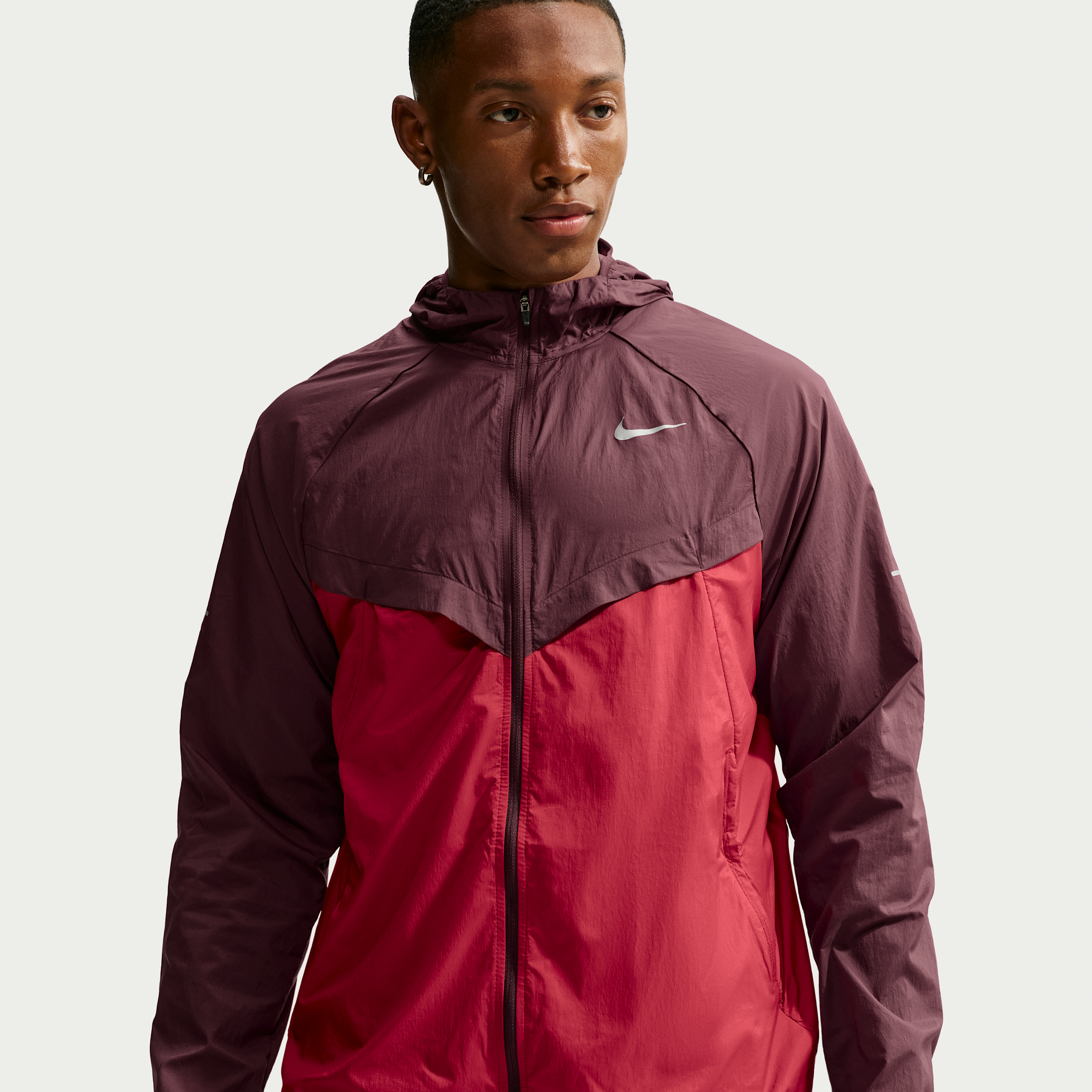 Nike Stride Repel UV-løbejakke til mænd - lilla