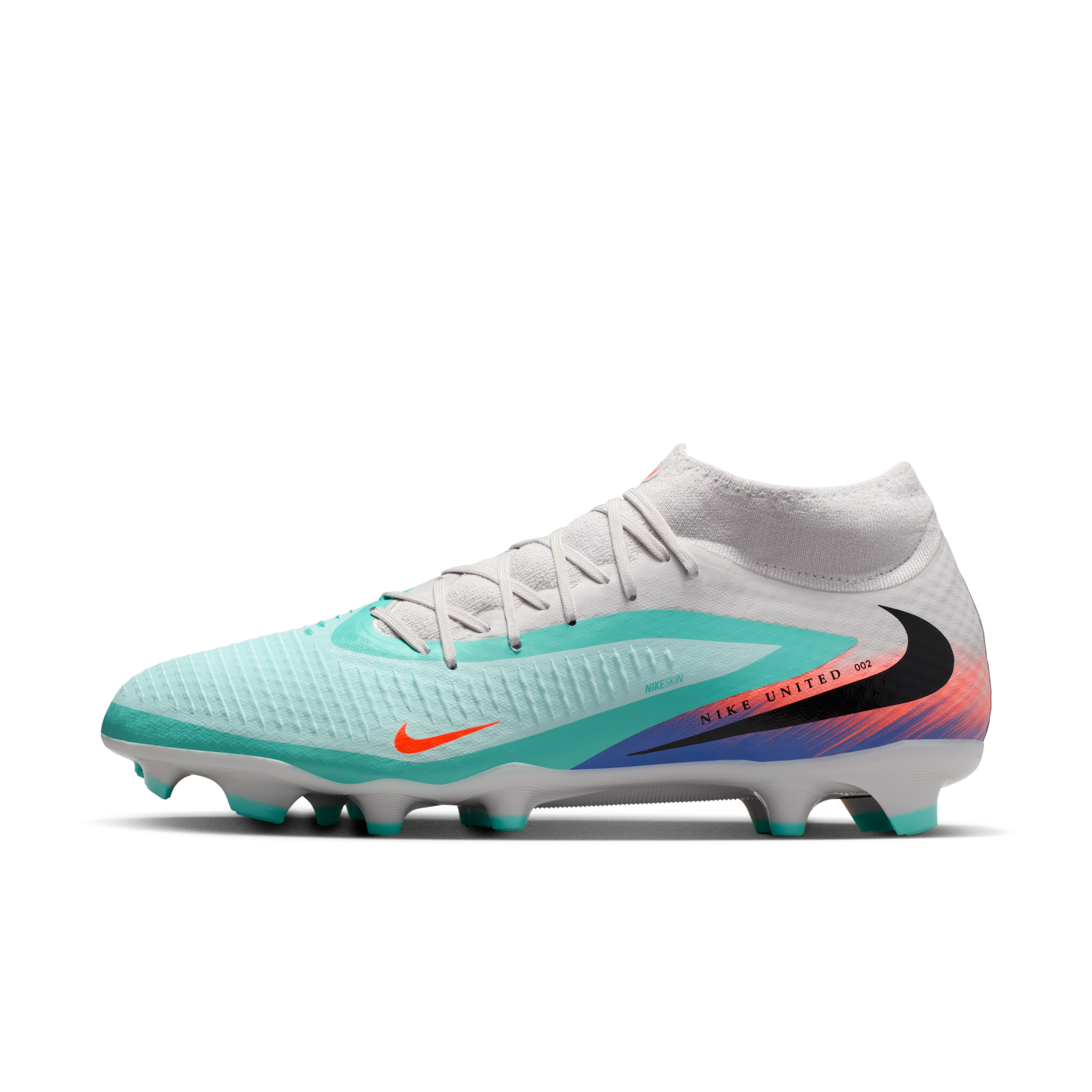 Thumbnail - Nike United Phantom 6 High Academy Fußballschuh für verschiedene Böden - Grün