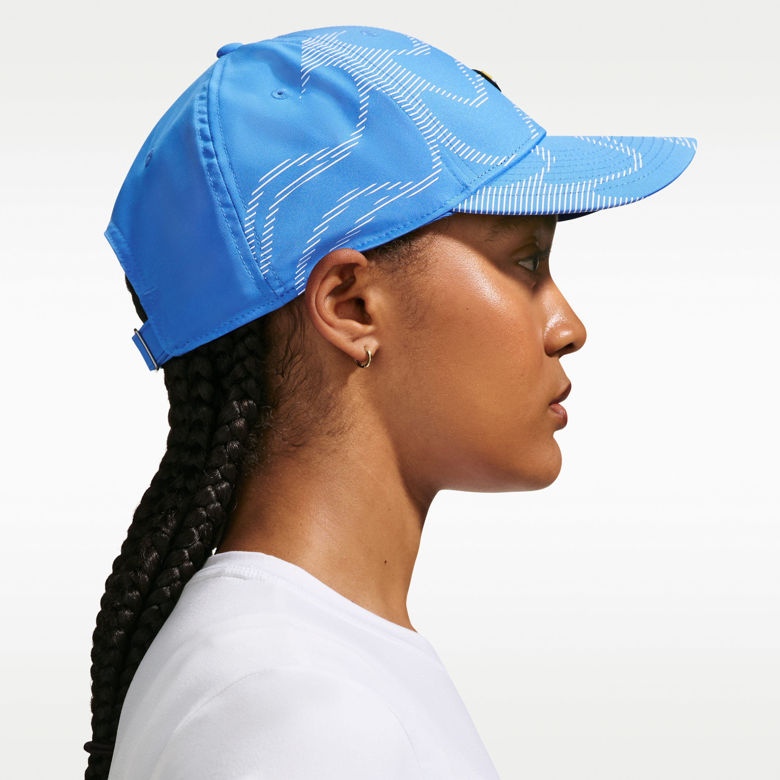 Thumbnail - Nike Club strukturierte Cap - Blau