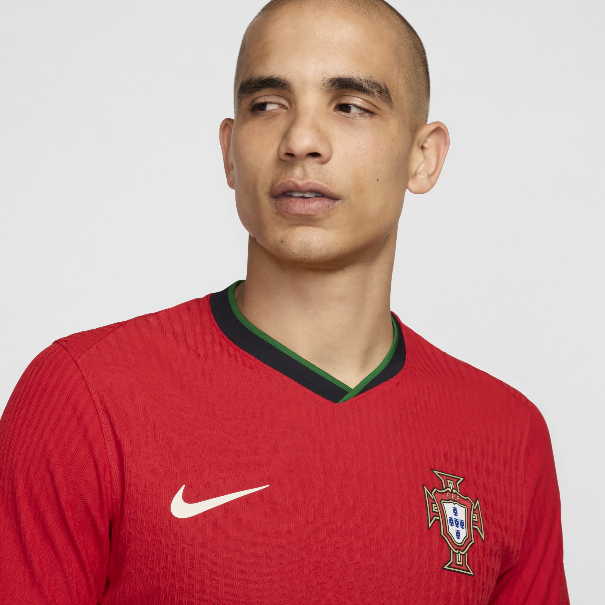 Nike Portugal (herenelftal) 2024 25 Match Thuis Dri-FIT ADV authentiek voetbalshirt voor heren Rood