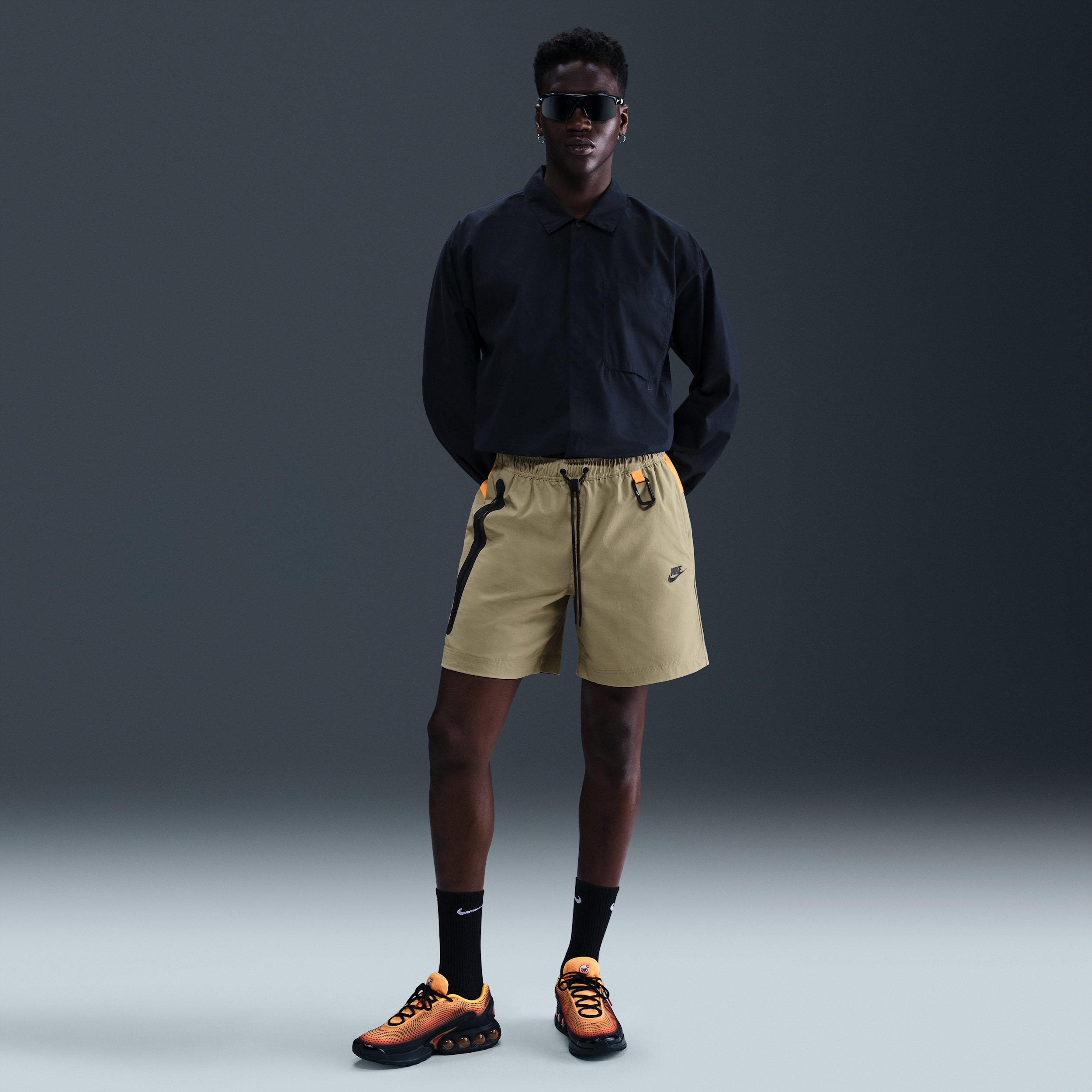 Thumbnail - Nike Tech Webshorts (Herren) - Braun